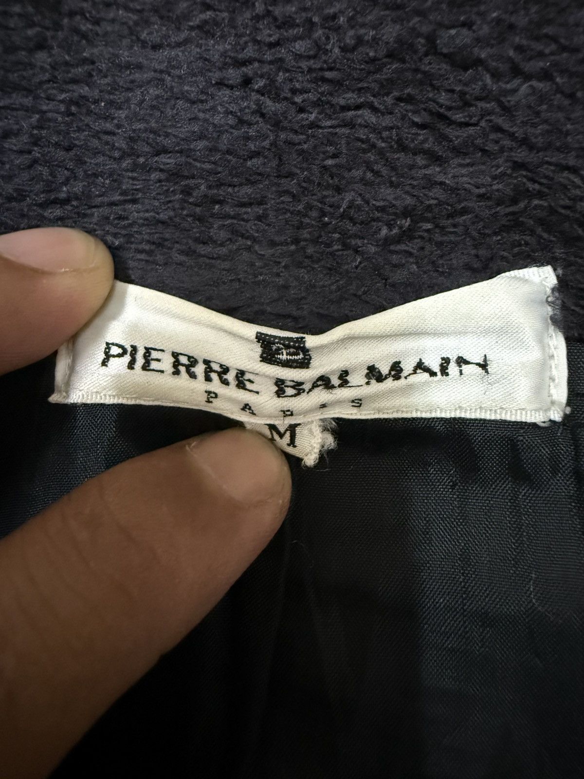 Designer × Pierre Balmain PIERRE BALMAIN PARIS BATHROBE FLEECE JACKET Size US M / EU 48-50 / 2 - 7 Thumbnail