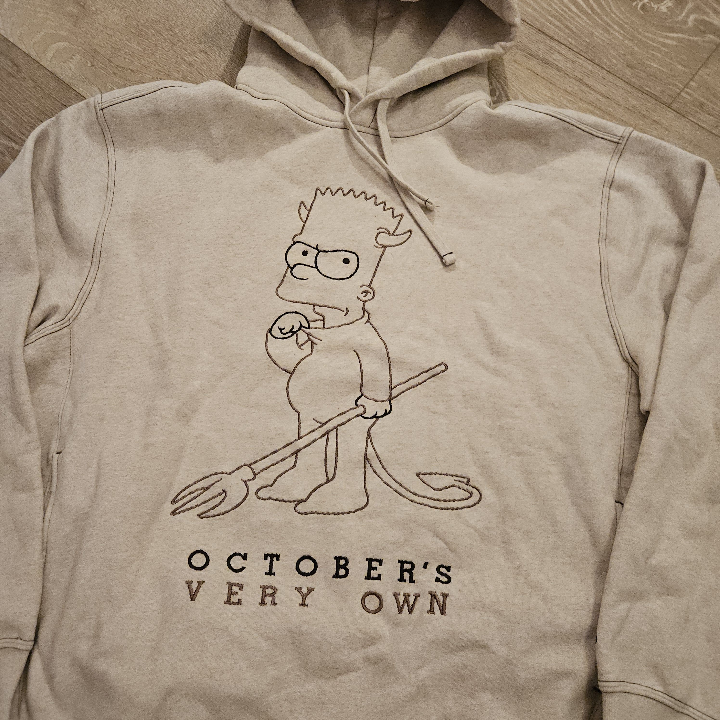 October's Very Own × The Simpsons OVO x Simpsons Embroidered Bart Hoodie Size US L / EU 52-54 / 3 - 2 Thumbnail