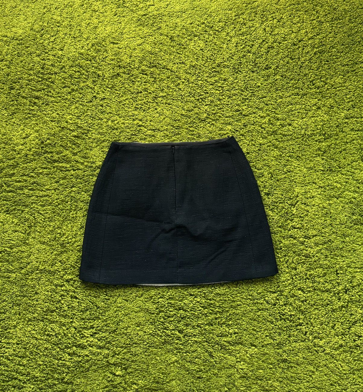 Balenciaga × Designer Balenciaga 2000s archive vintage striped wool mini skirt Size 26" / US 2 / IT 38 - 2 Thumbnail