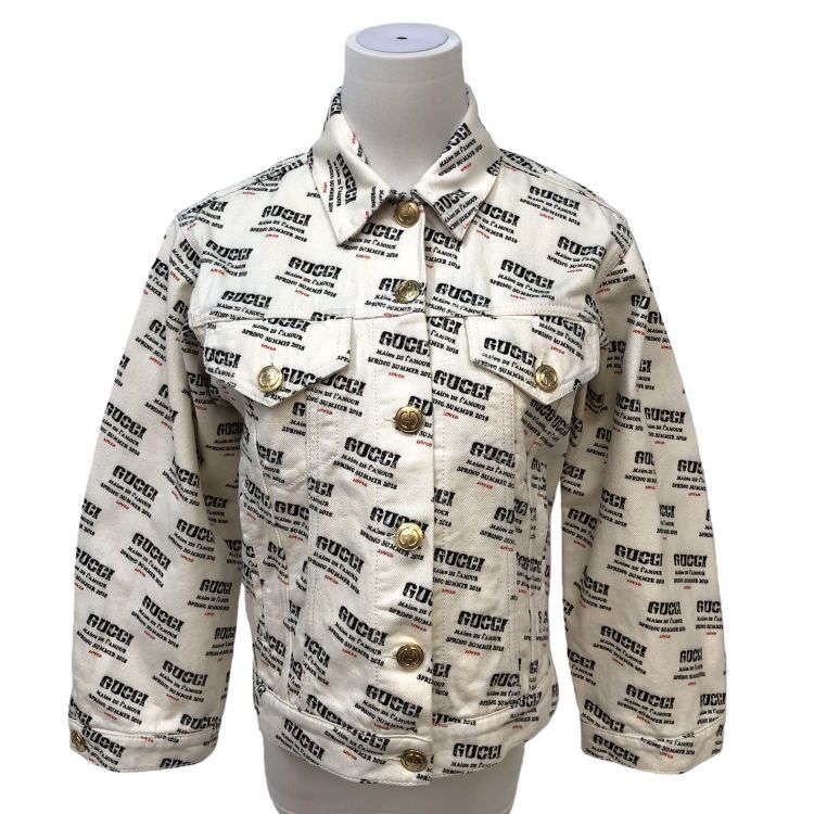 Gucci Gucci Logo Print Jacket Size 38 Size XS / US 0-2 / IT 36-38 - 1 Thumbnail