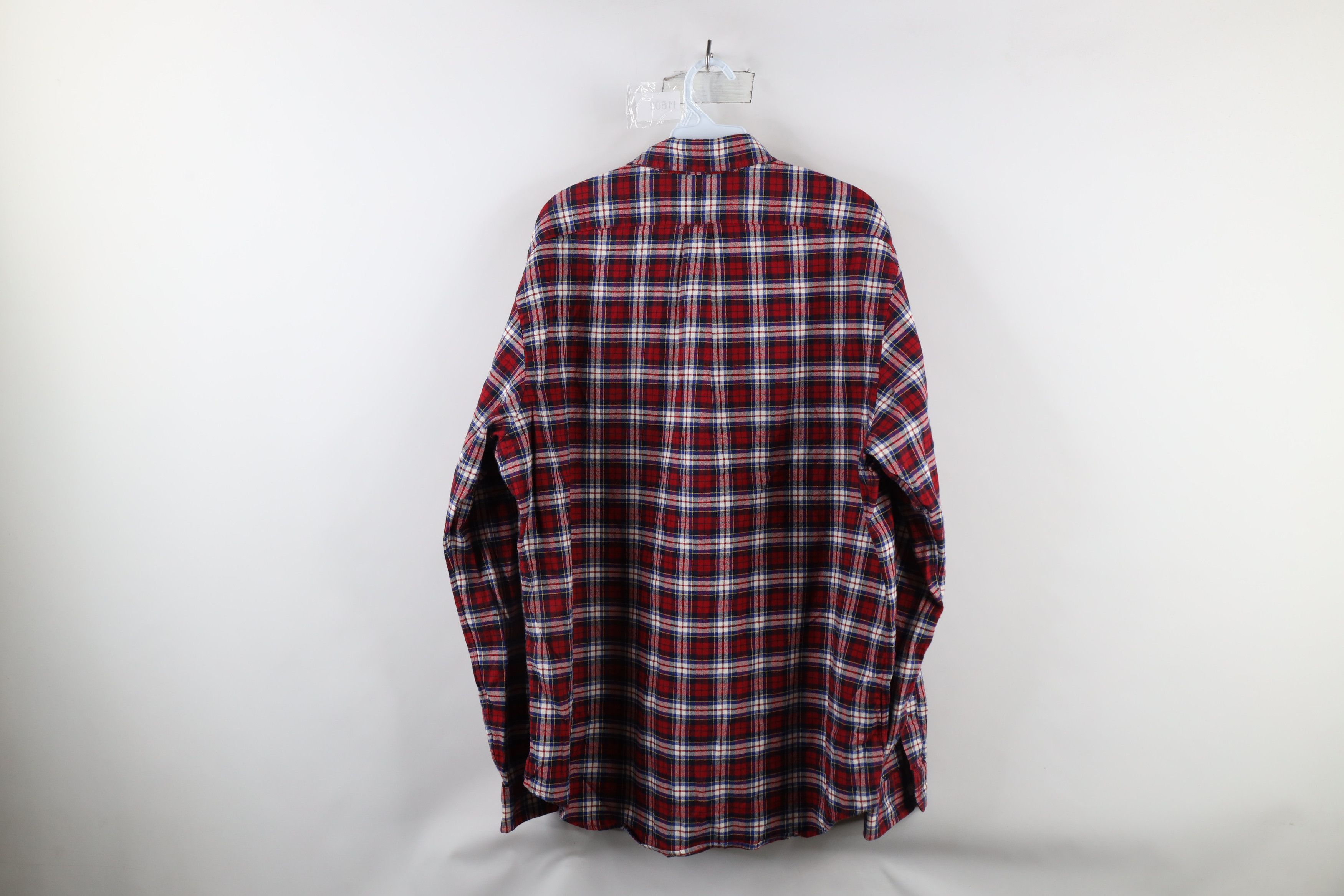 Ralph Lauren × Vintage Vintage Ralph Lauren Collared Button Down Shirt Plaid Size US XL / EU 56 / 4 - 7 Thumbnail