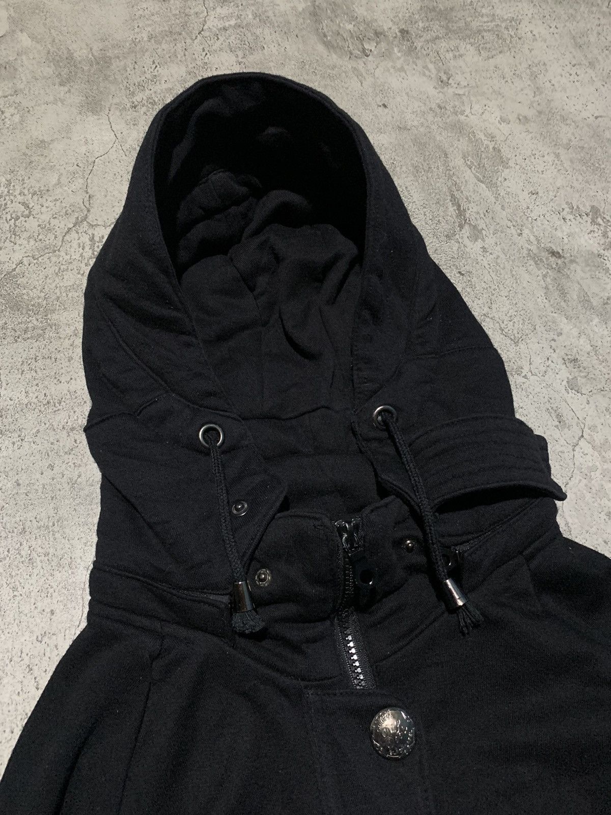 Hysteric Glamour 2000s DigDeep Vkei style gothic cargo hoodie Size US M / EU 48-50 / 2 - 9 Thumbnail