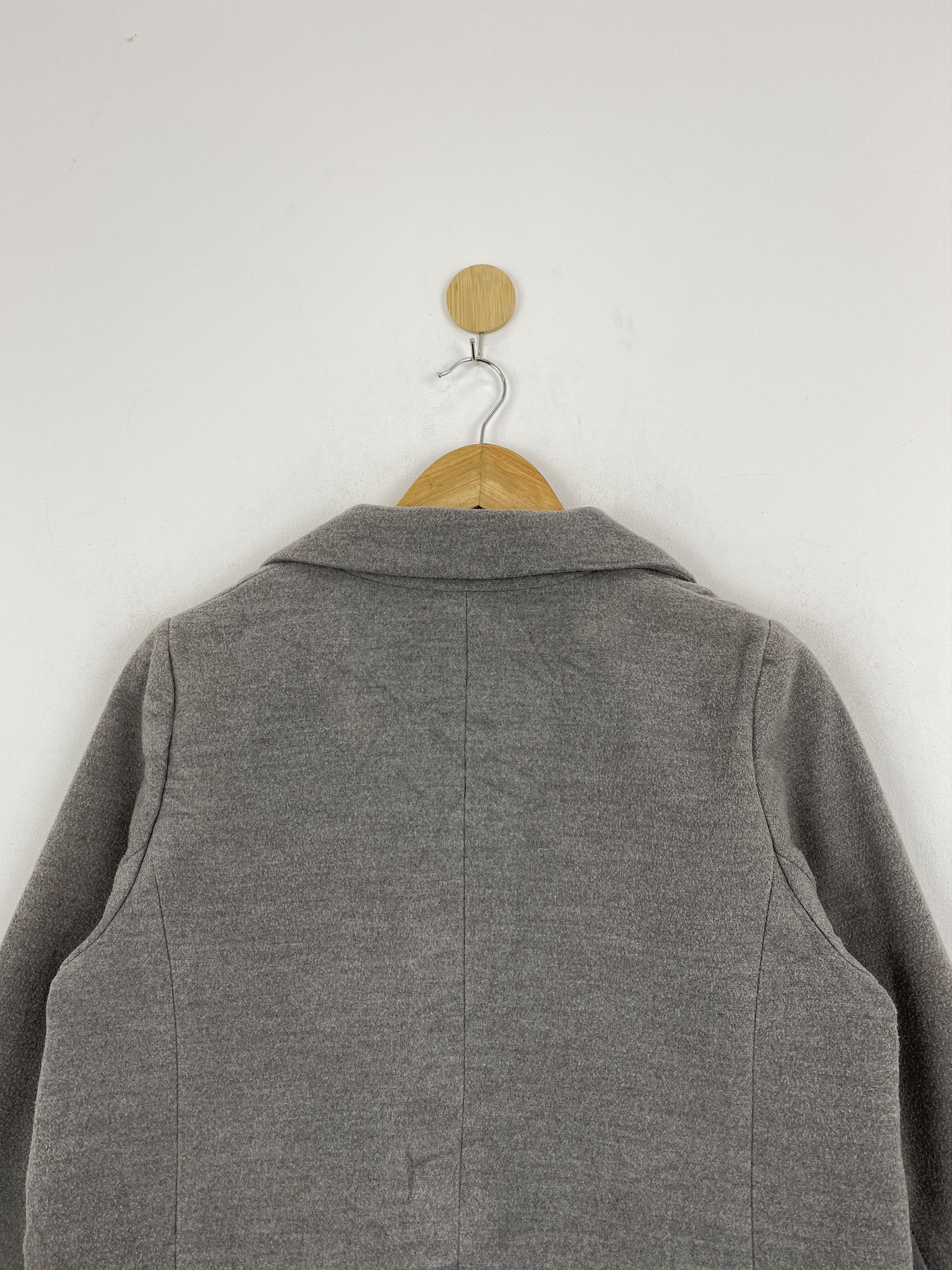 Olive Vintage Olive Single-Breasted Coat Jacket JA0054 Size US M / EU 48-50 / 2 - 4 Thumbnail