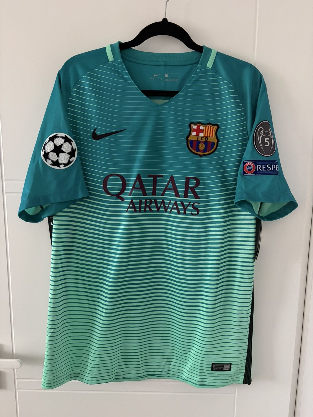 Barcelona nike 2016/2017 trzecia Messi — zdjęcie 5