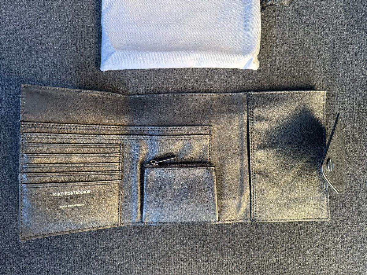 Kiko Kostadinov Kiko Kostadinov Black & Gray Orvos K Wallet Size ONE SIZE - 5 Thumbnail