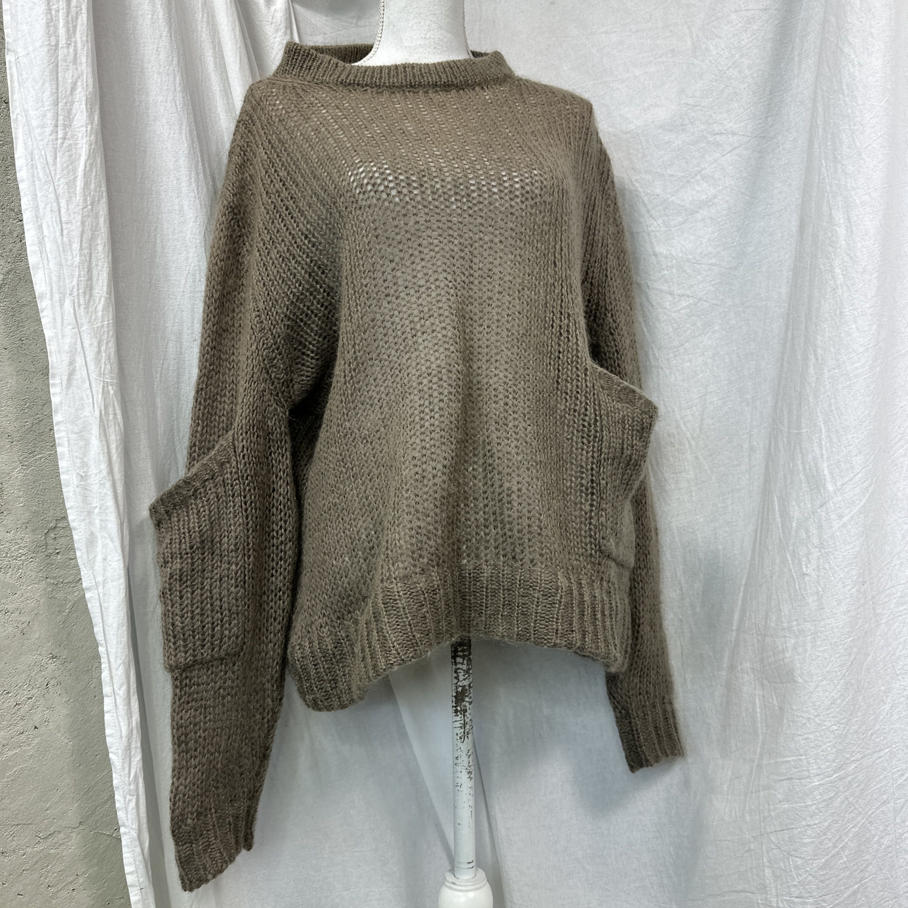 Acne Studios Vintage Oversize Acne Studios Mohair Knitted Sweater Y2K Size ONE SIZE - 8 Thumbnail