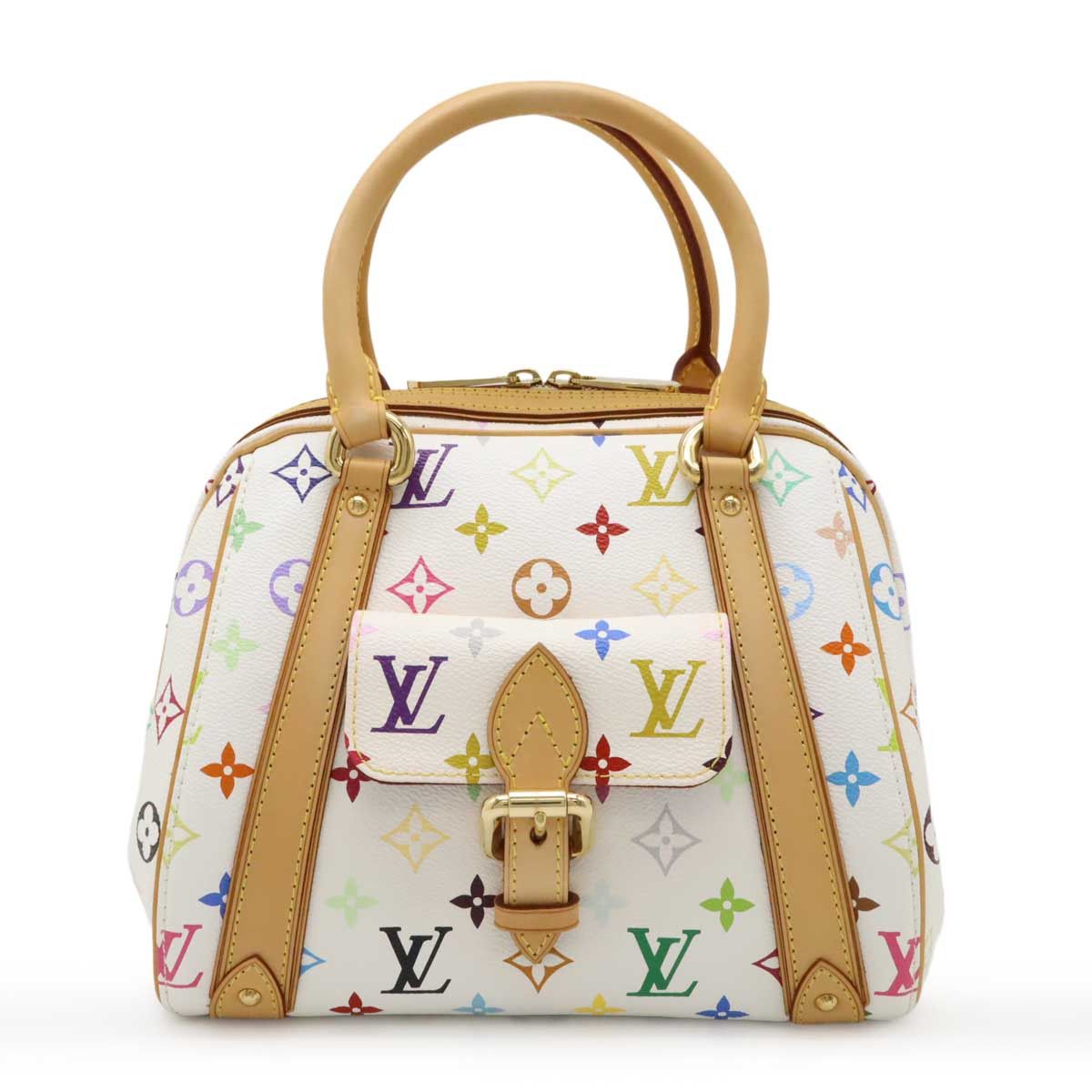 Louis Vuitton Louis Vuitton Louis Vuitton Priscilla Monogram Handbag Canvas Handbag M40096 DUTY FREE for USA Size ONE SIZE - 1 Thumbnail