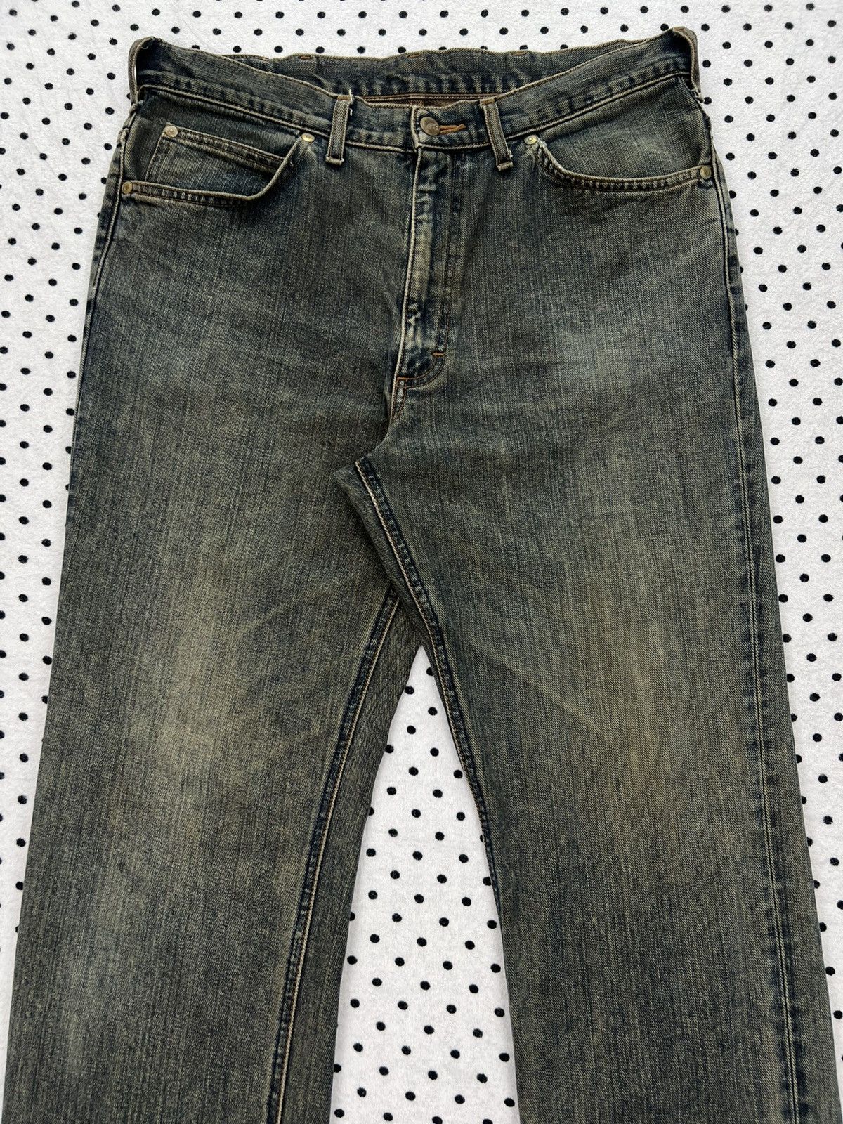 Lee Lee Dirty Distressed Denim Size US 34 / EU 50 - 3 Thumbnail