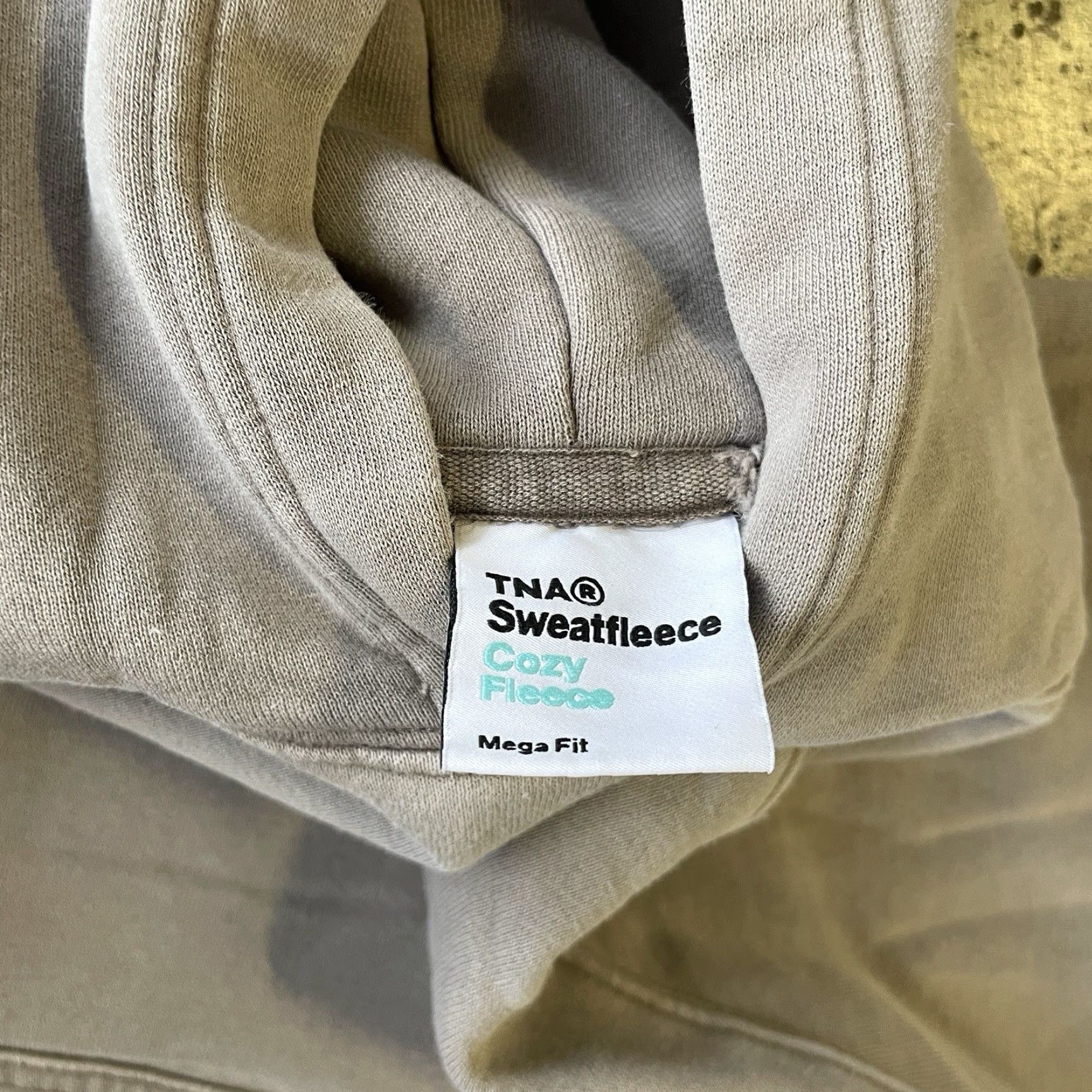 TNA TNA Hoodie Womens Size S Gray Pullover Crew Neck Hooded Oversized Pockets Sweatfleece Logo Size S / US 4 / IT 40 - 5 Thumbnail