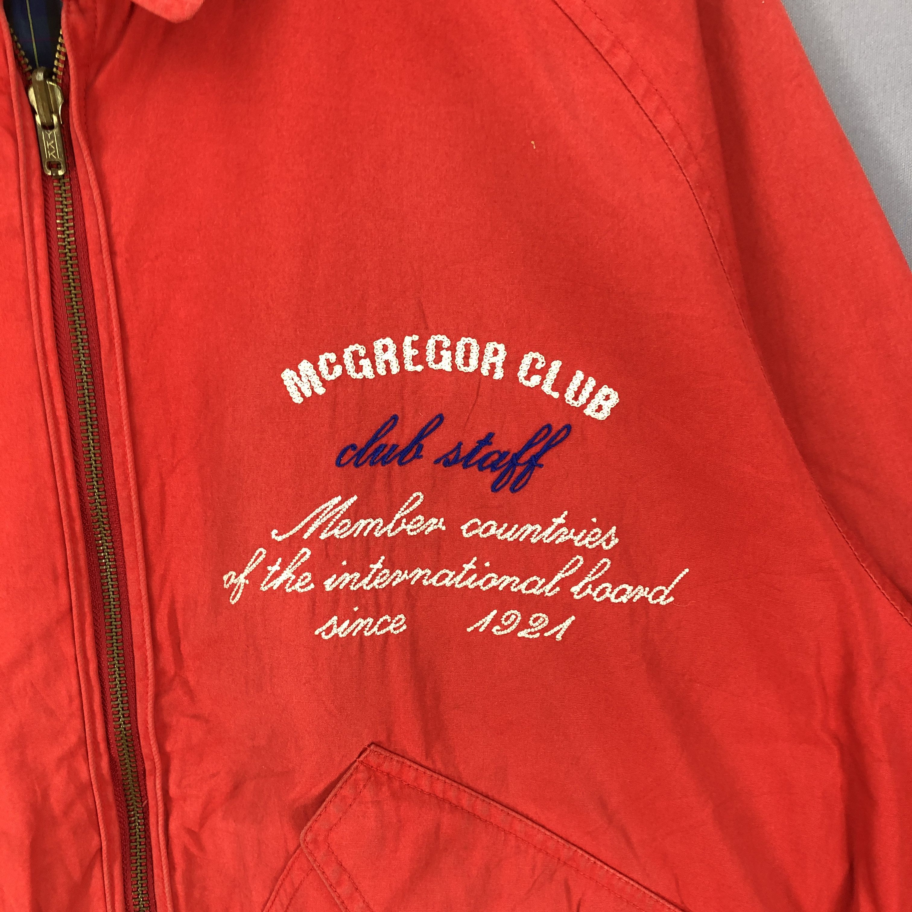 McGregor × Vintage Vintage 90s Mc Gregor Reversible Checkered Zipper Jackets Size US XL / EU 56 / 4 - 5 Thumbnail