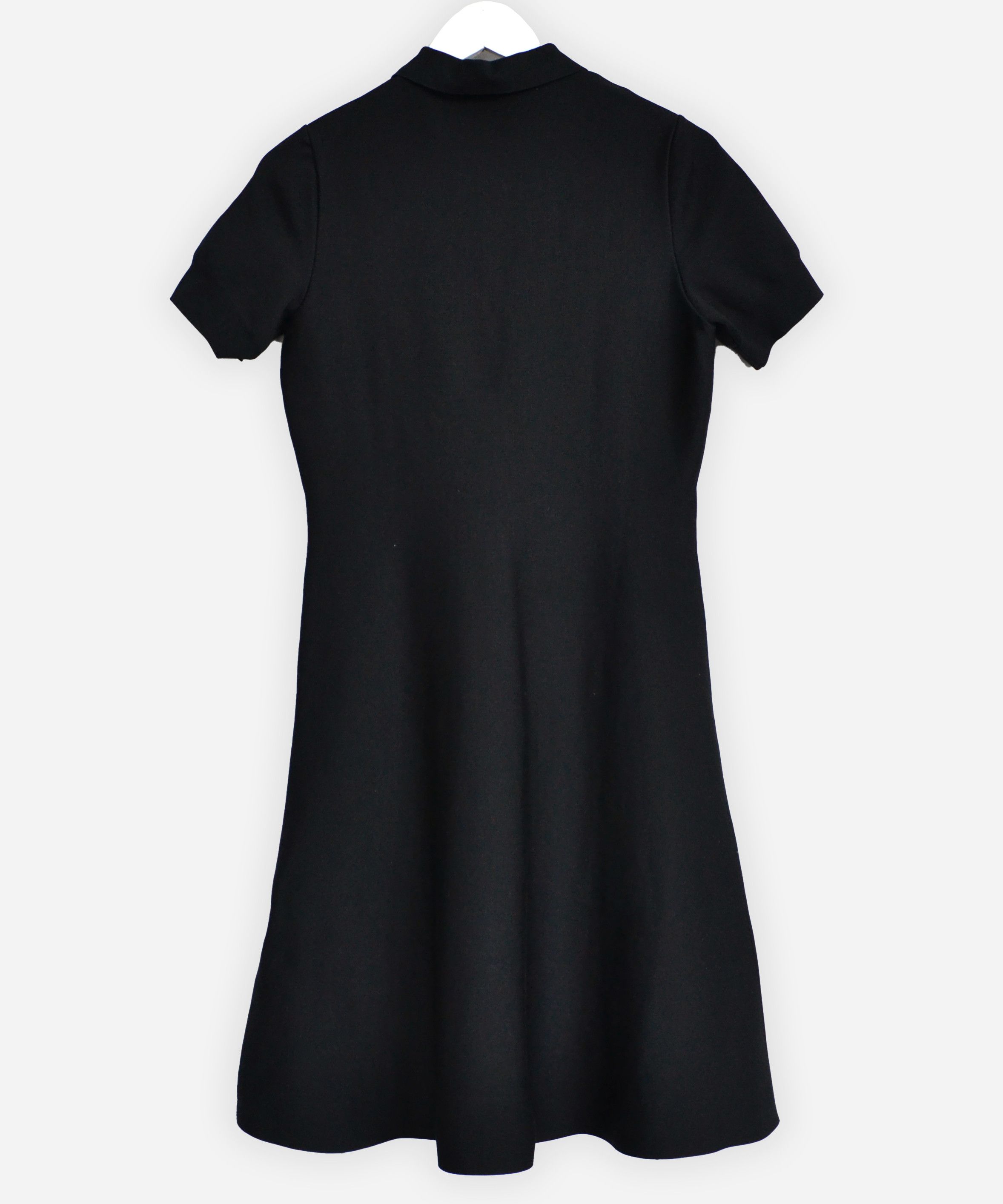 Ralph Lauren Purple Label Ralph Lauren Dress Heavy Polo Heavy Cotton Silk Black Size M / US 6-8 / IT 42-44 - 5 Thumbnail