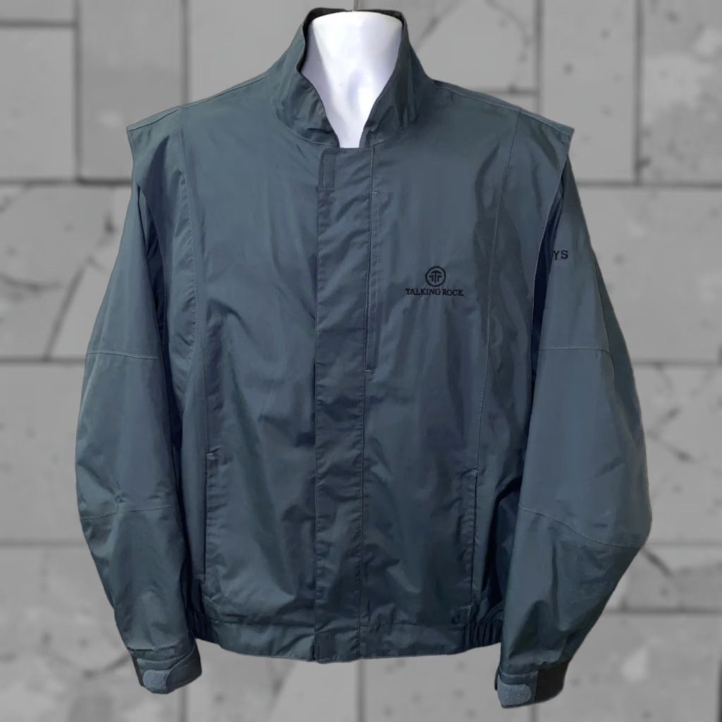 Footjoy FootJoy Jacket Mens Full Zip L Blue Polyester Dryjoys Full Zip Casual Size US L / EU 52-54 / 3 - 1 Thumbnail