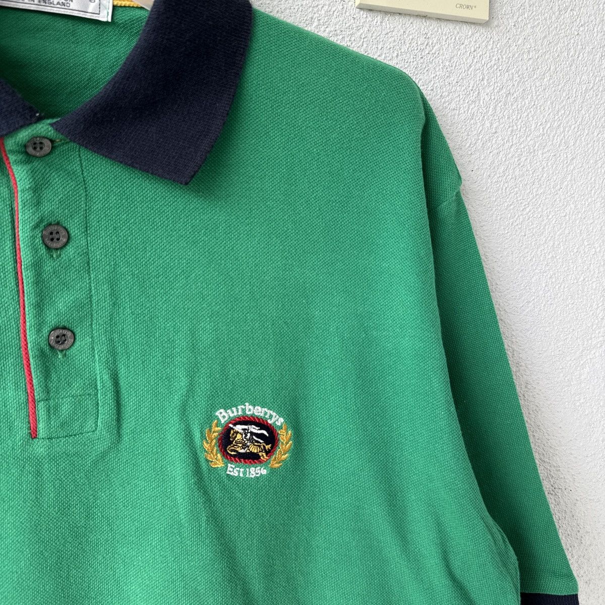 Burberry vintage BURBERRYS polo shirt small logo Size US S / EU 44-46 / 1 - 5 Thumbnail