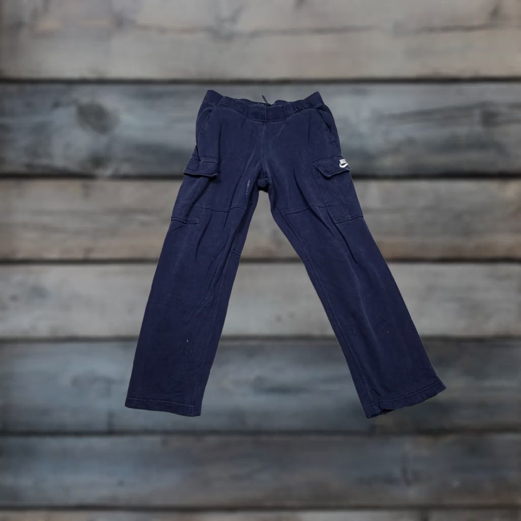 Nike Nike Pants Mens XL Blue Sweatpants Cargo Loose Baggy Lounge Size US 36 / EU 52 - 1 Thumbnail
