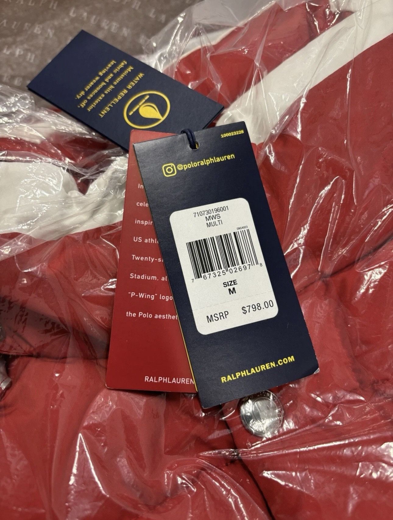 Polo Ralph Lauren NWT Polo Ralph Lauren 1992 Stadium Pwing Jacket M Size US M / EU 48-50 / 2 - 2 Thumbnail