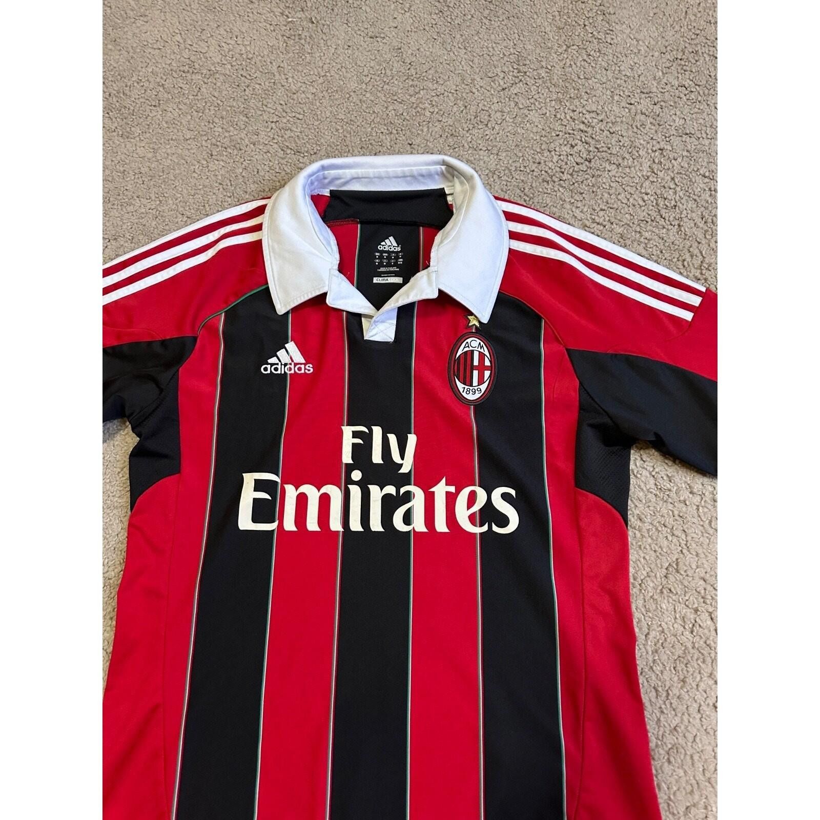 Adidas AC MILAN 2012/13 FOOTBALL SOCCER SHIRT JERSEY M ADIDAS Size US M / EU 48-50 / 2 - 3 Thumbnail