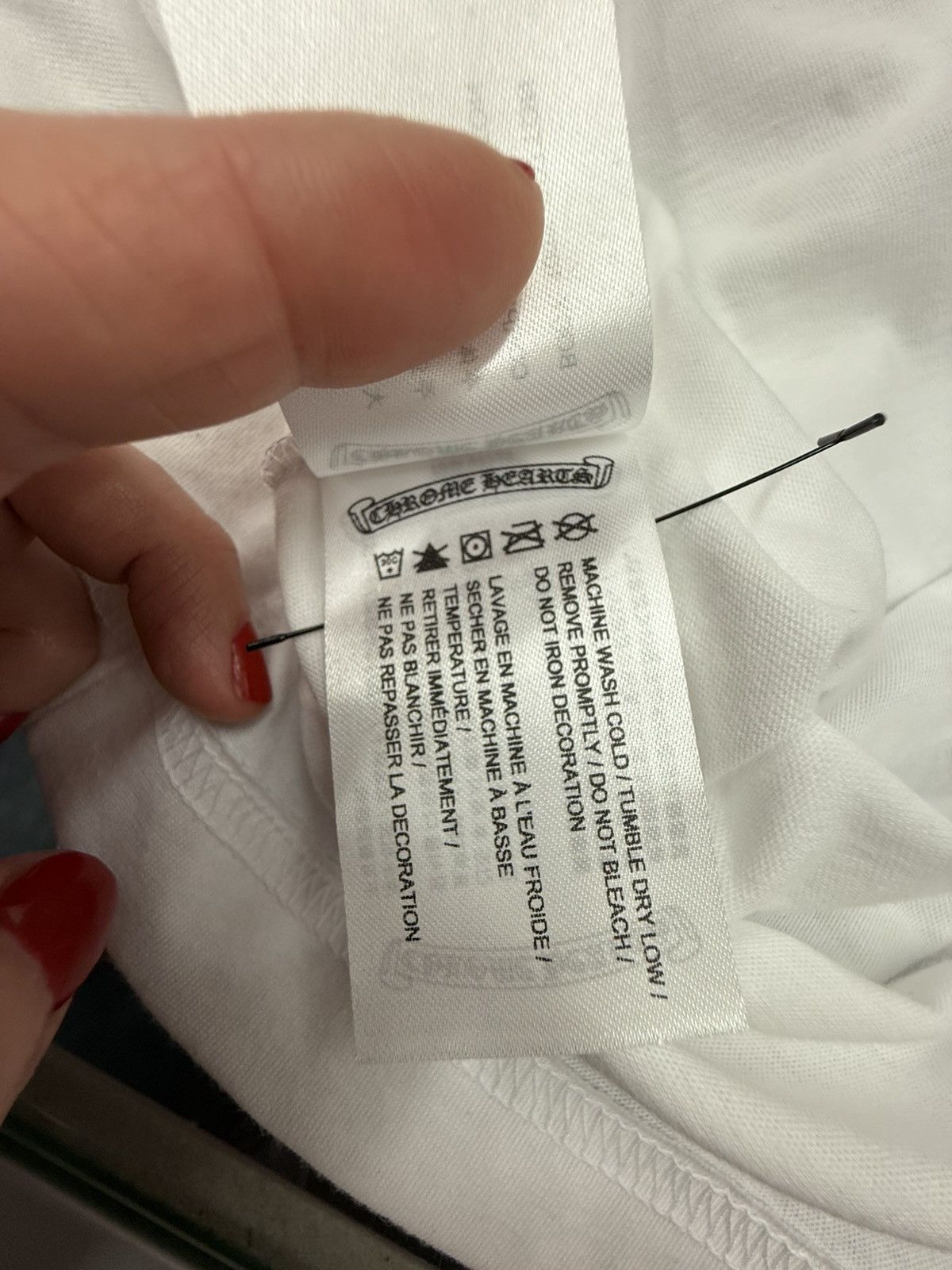 Chrome Hearts Chrome Hearts Scroll Tee Size US XL / EU 56 / 4 - 10 Thumbnail