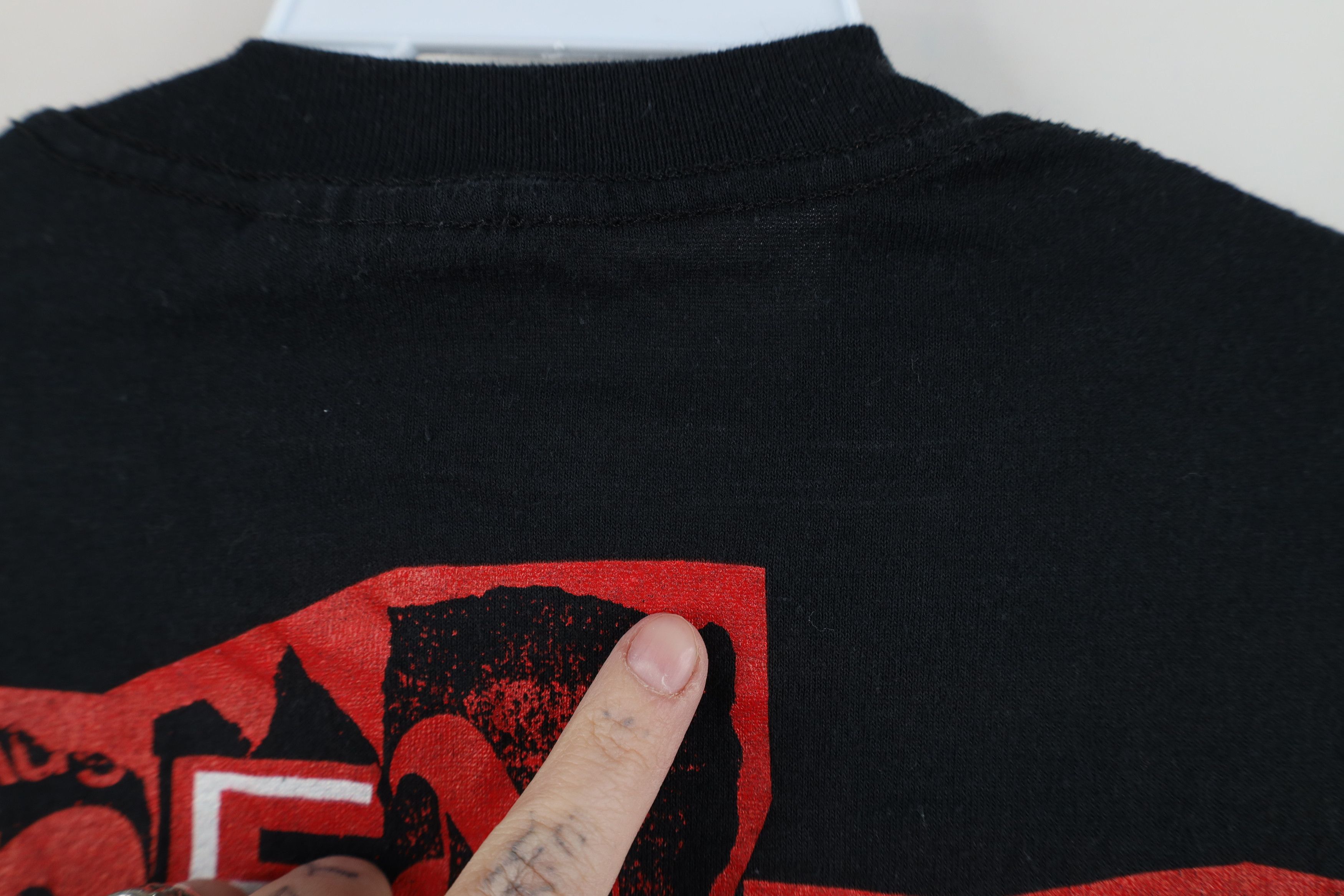 Vintage Vintage 80s Open Up and Say Ahh Tour P oison Band T-Shirt Size L / US 10 / IT 46 - 12 Thumbnail