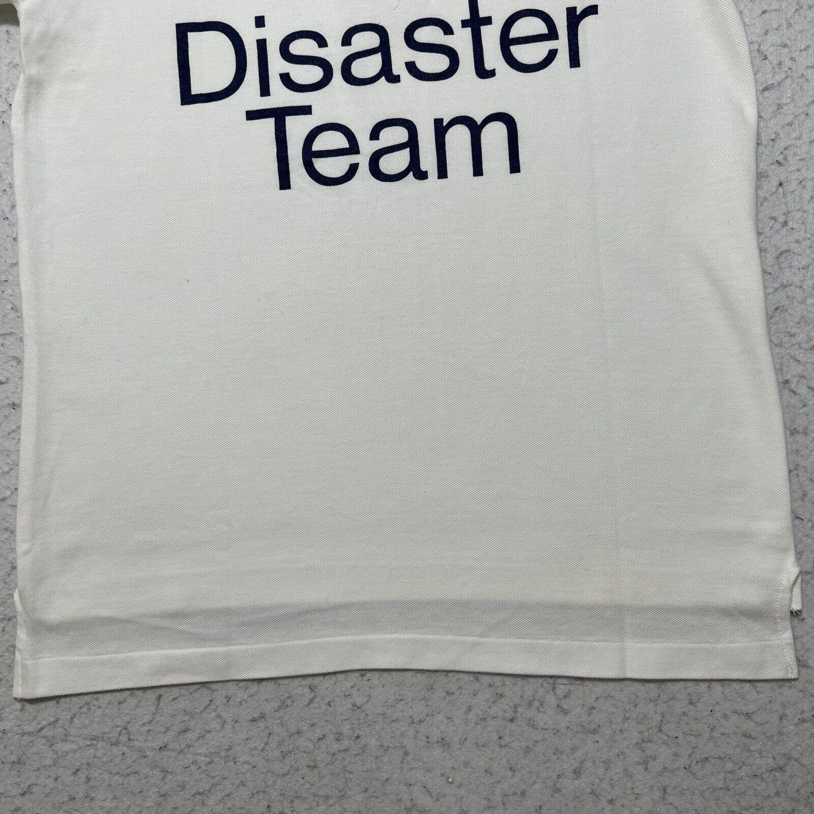 Hanes Vintage FEMA Disaster Team Medium Polo Hanes Shirt USA Size US M / EU 48-50 / 2 - 3 Thumbnail