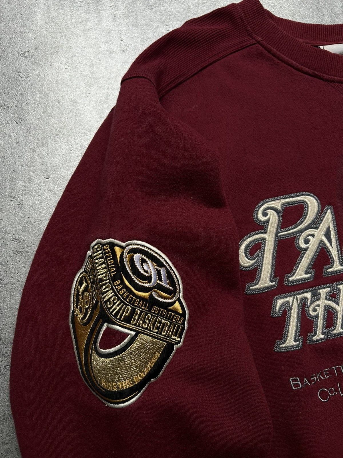 Jordan Brand × Vintage Vintage Basketball Sweatshirt Pass The Roc 1891 Size US L / EU 52-54 / 3 - 4 Thumbnail