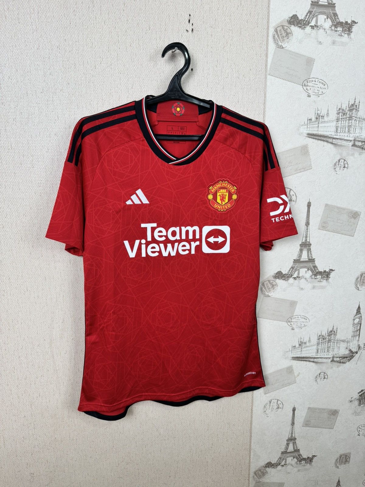 Adidas Adidas Manchester United Jersey L Home #7 Wegner Football Size US L / EU 52-54 / 3 - 3 Thumbnail