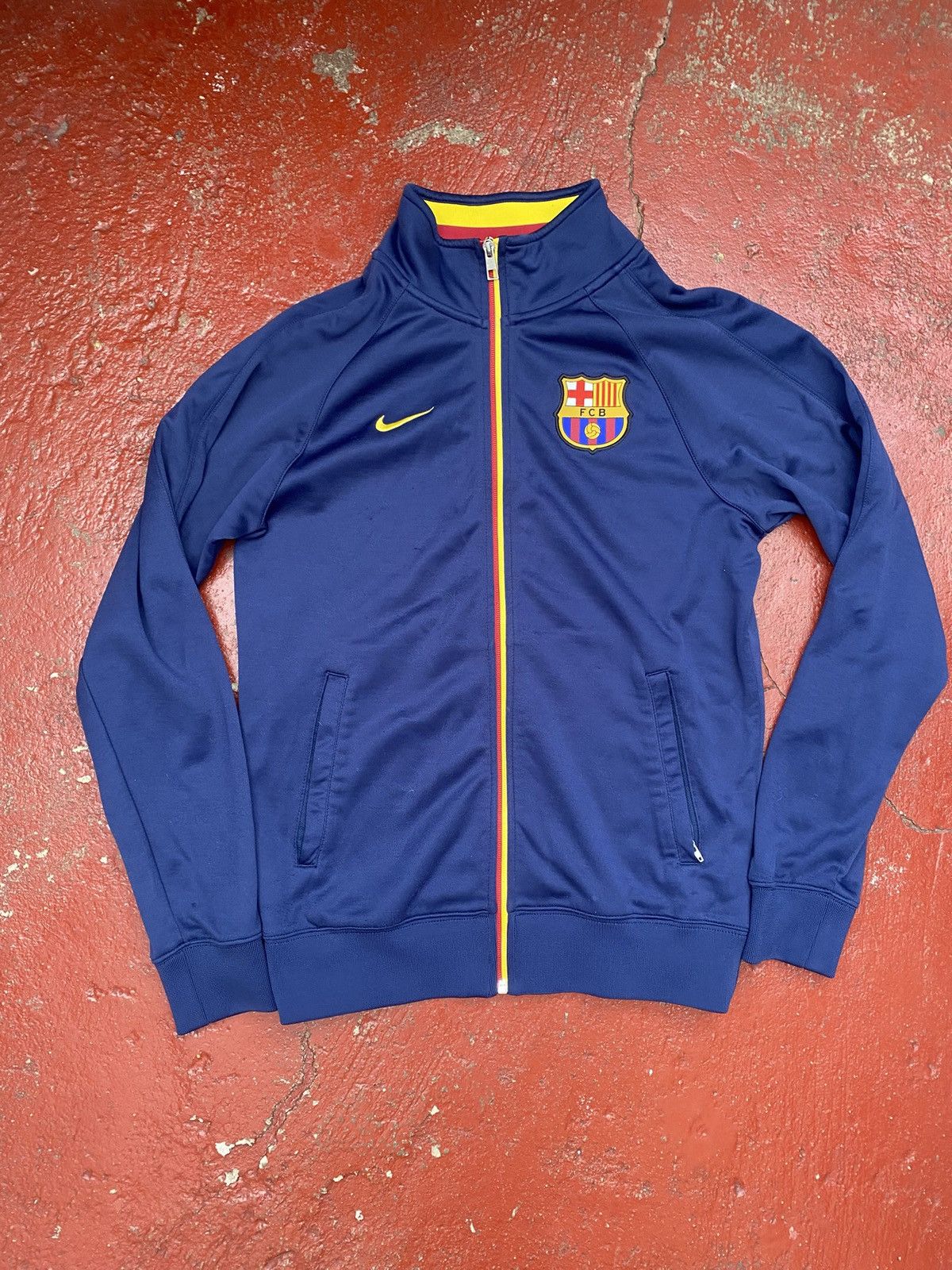 Nike Nike Barcelona Zip-Up Sweatshirt Size US S / EU 44-46 / 1 - 1 Thumbnail