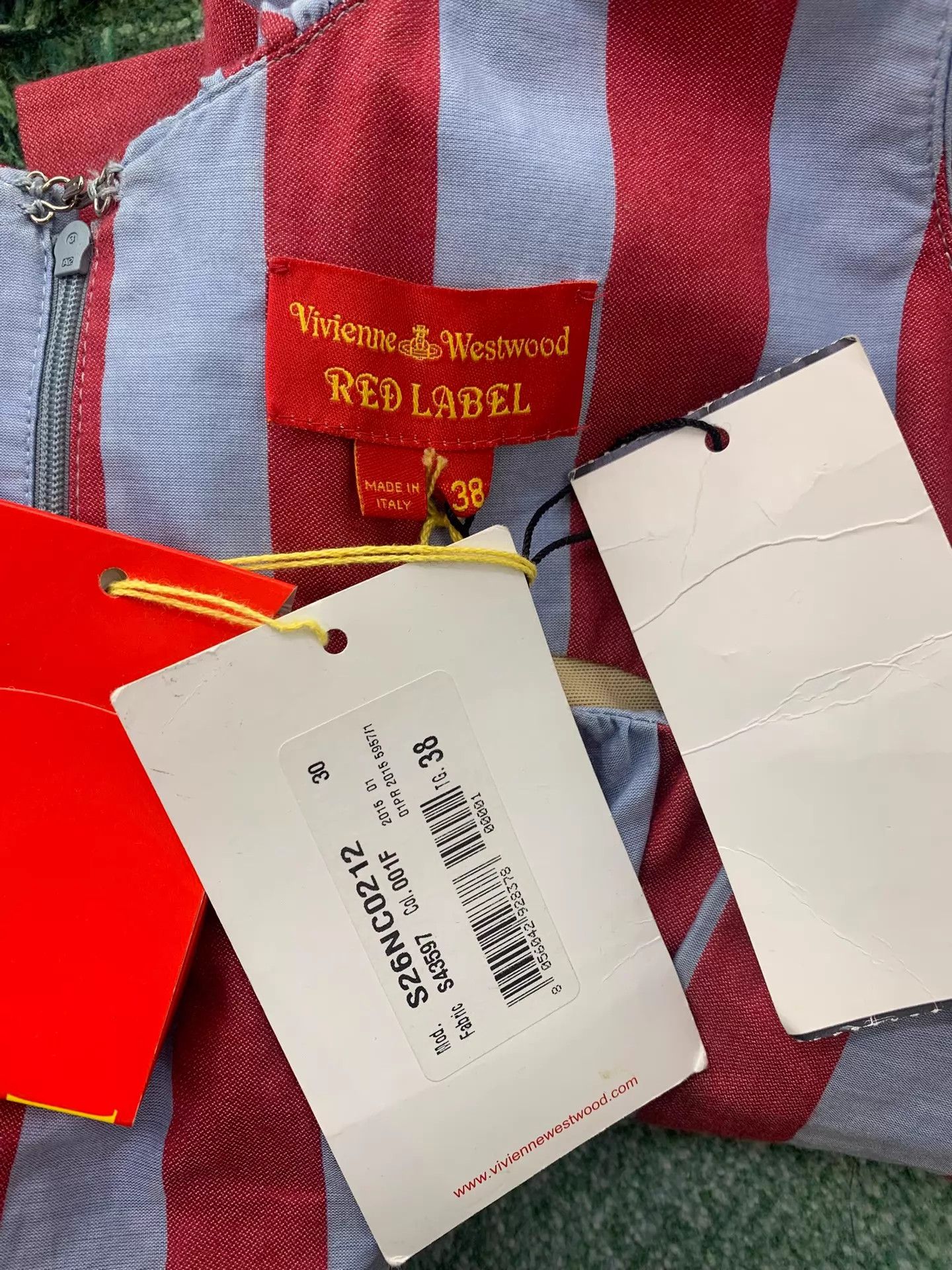 Vivienne Westwood Vivienne Westwood Colorblock Striped Tank 38 New Size XS / US 0-2 / IT 36-38 - 4 Thumbnail
