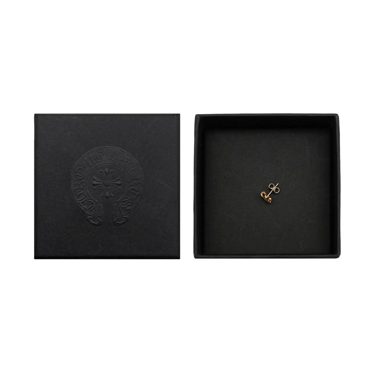 Chrome Hearts Chrome Hearts 22K Gold Diamond Plus Earring Stud Size ONE SIZE - 4 Thumbnail