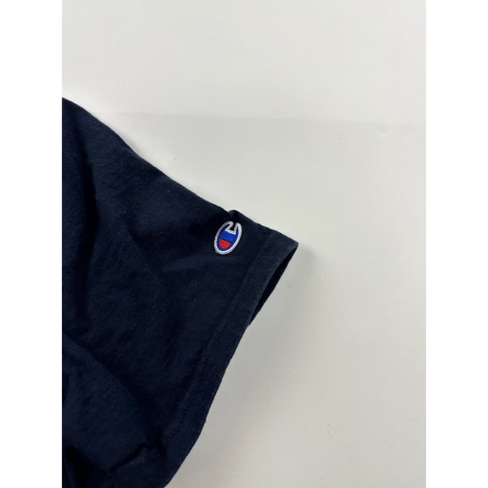 Champion VINTAGE Champion Shirt Mens M Blue Short Sleeve Crew Neck Graphic Print Logo Y2K Retro Sports Wrestling 90s Size US M / EU 48-50 / 2 - 2 Thumbnail