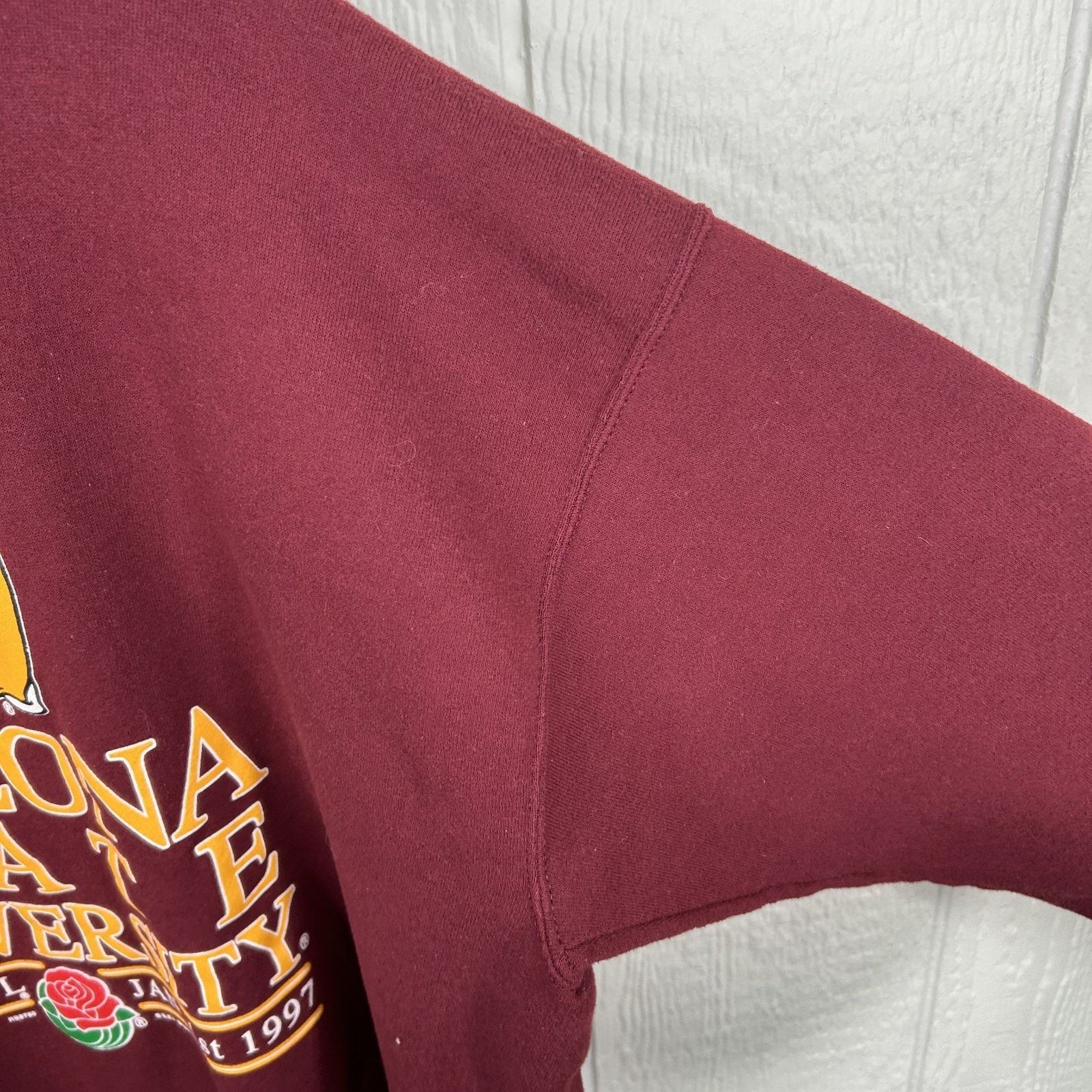 Other 1997 Arizona State University Rose Bowl Football Crewneck XL Size US XL / EU 56 / 4 - 6 Thumbnail
