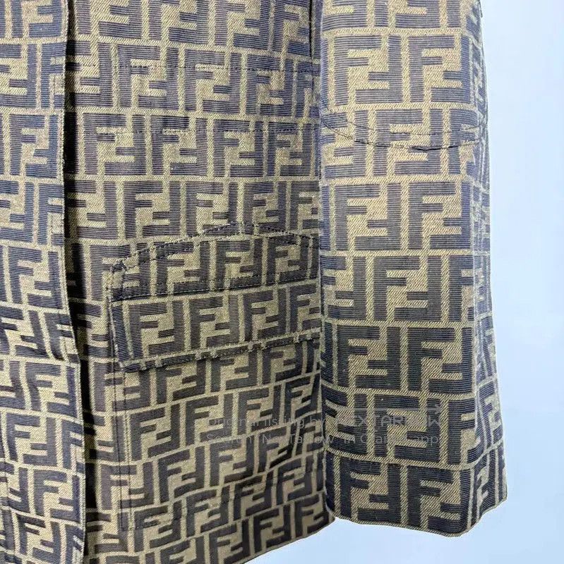 Fendi Fendi Colorblock Polyester Women's Jacket . Size S / US 4 / IT 40 - 6 Thumbnail