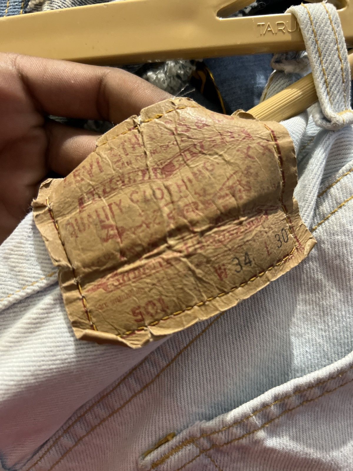 Better With Age 1of1 crazy reworked patch embroidered denim Size US 34 / EU 50 - 9 Thumbnail