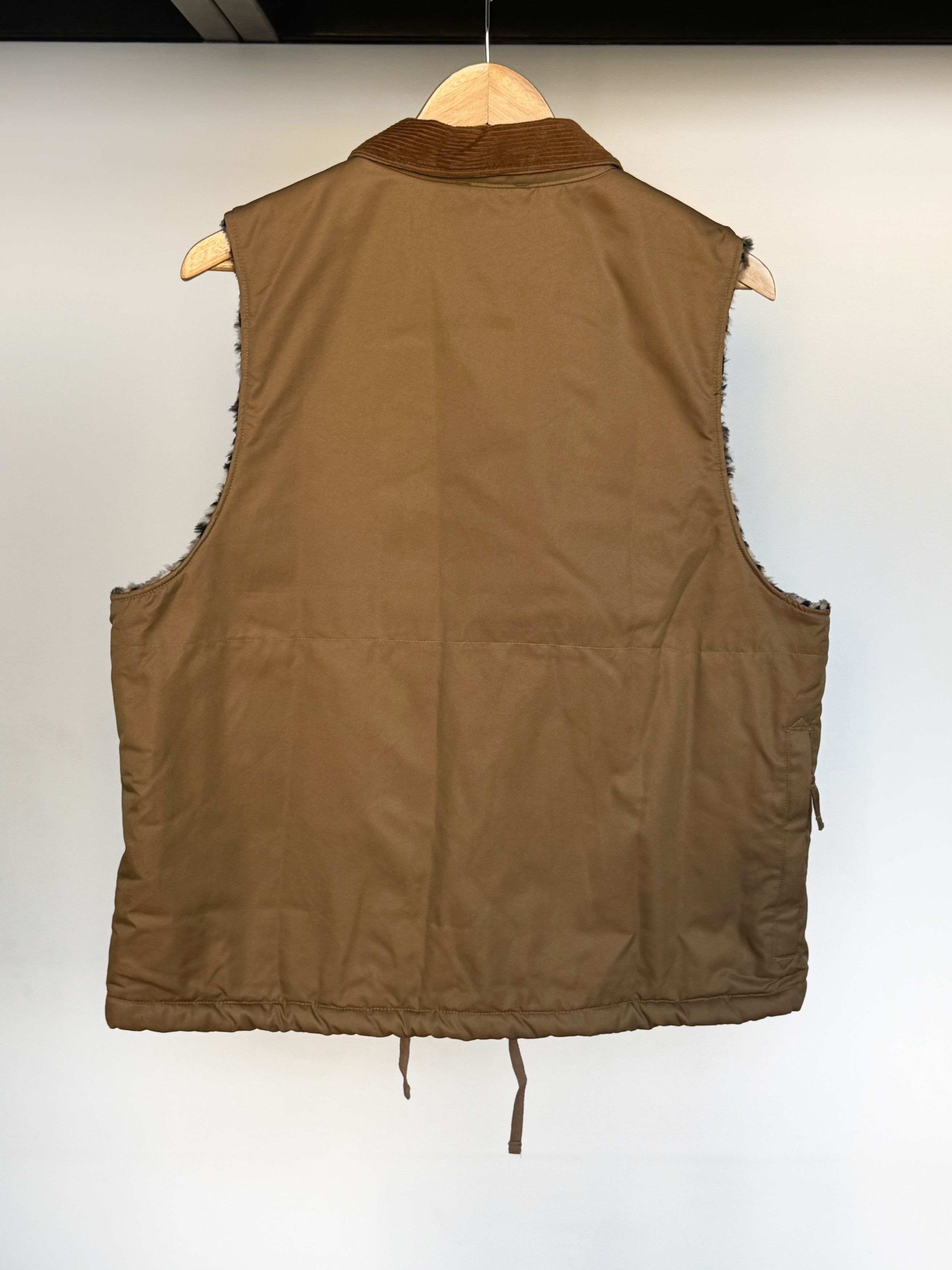 Engineered Garments Field Twill Vest (Leopard Lining) Size US M / EU 48-50 / 2 - 2 Thumbnail