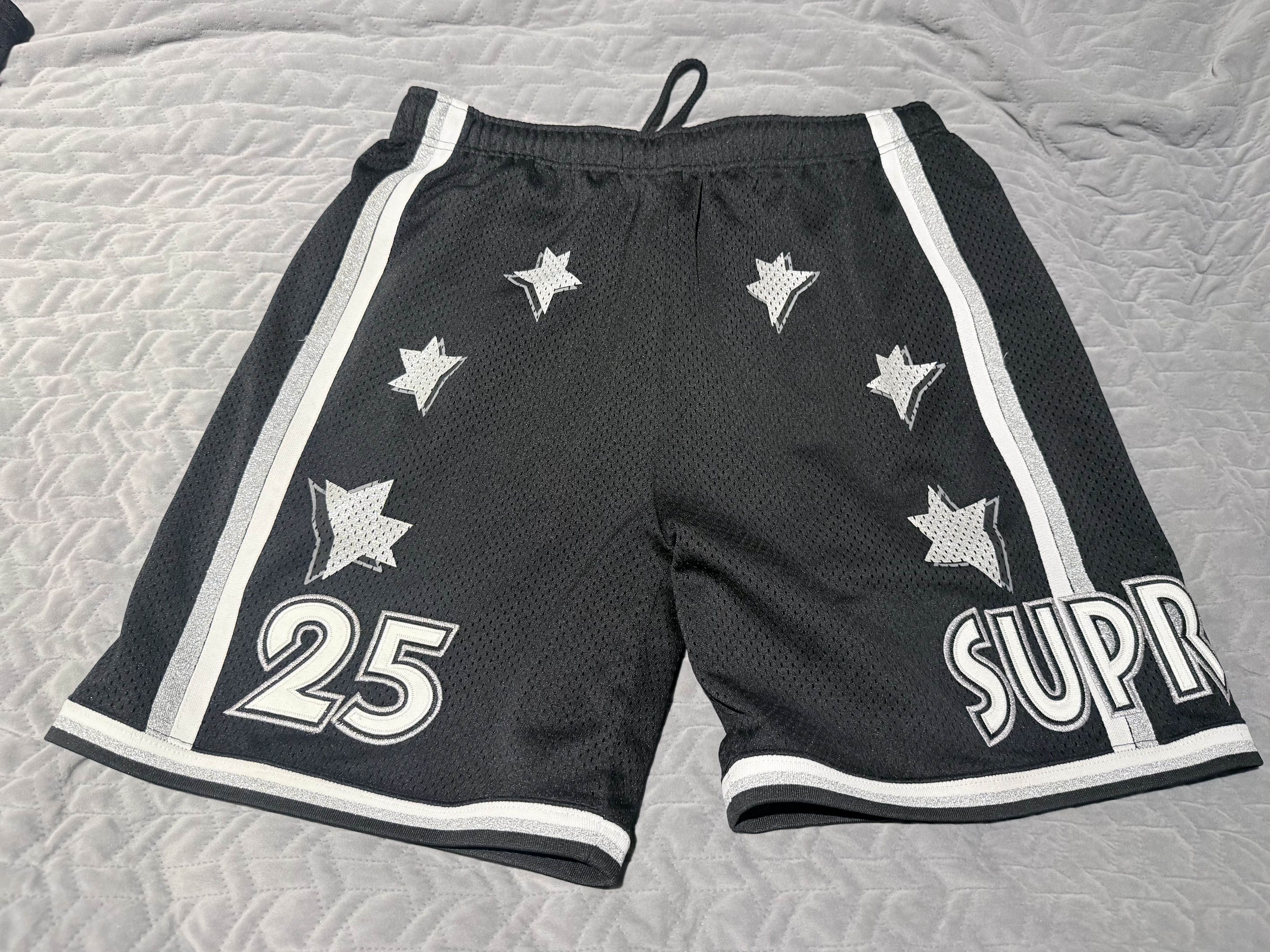 Supreme Supreme All Star Basketball Shorts Black SS15 Small | Grailed