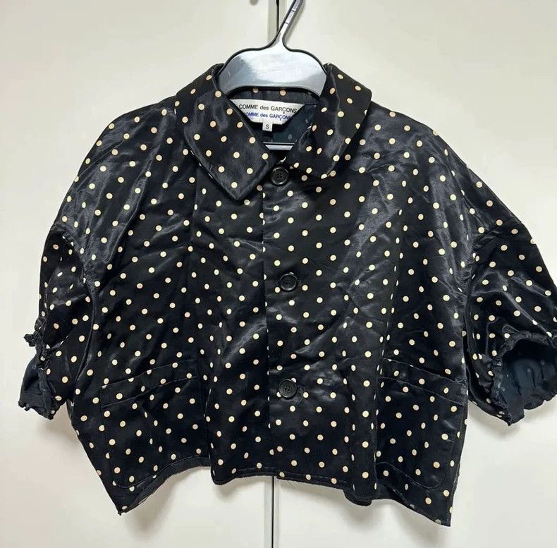 Comme des Garcons Comme des Garcons Retro polka-dot short jacket Size S / US 4 / IT 40 - 1 Thumbnail