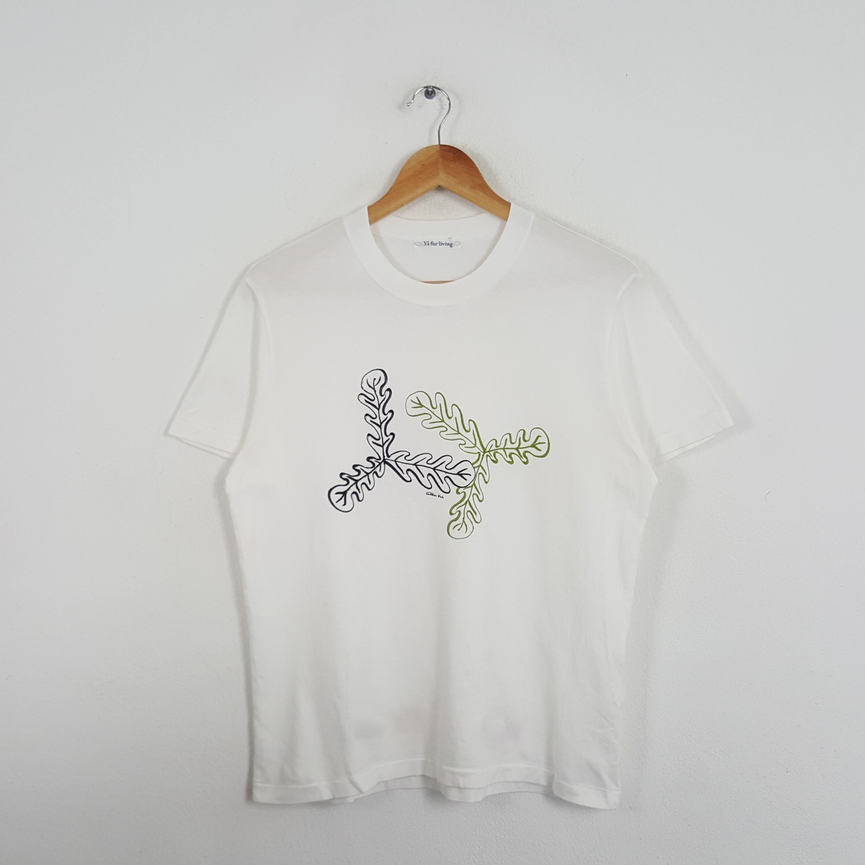 Vintage × Y's × Yohji Yamamoto Vintage Y's For Living by Yohji Yamamoto Japanese Tshirt Size US M / EU 48-50 / 2 - 1 Thumbnail