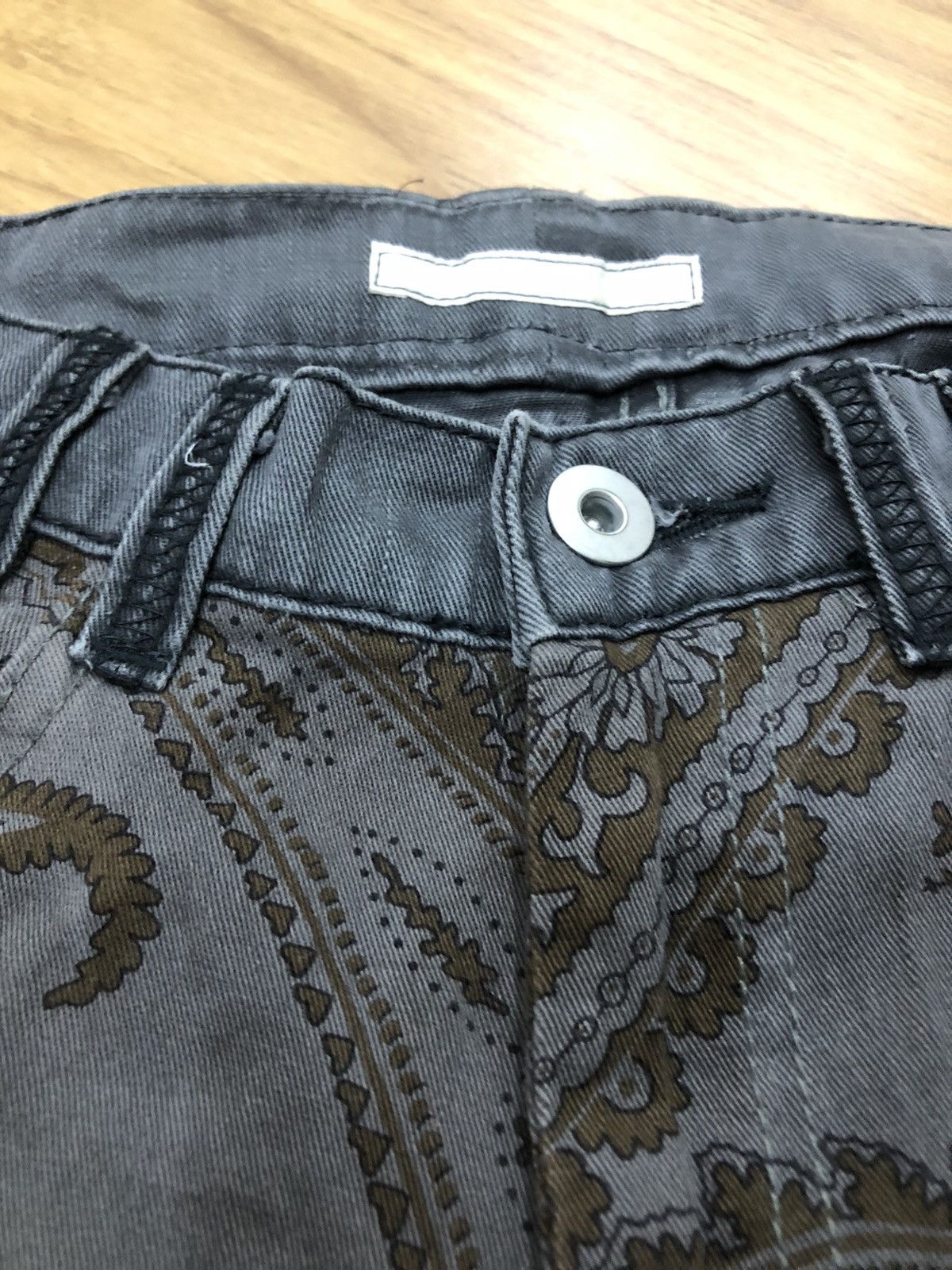 Japanese Brand Kei Hayama Plus Japanese Paisley Pant Size US 30 / EU 46 - 7 Thumbnail