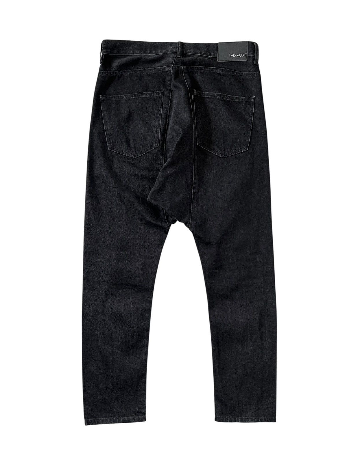 Lad Musician Lad Musician Drop Crotch Denim Size US 31 - 2 Thumbnail