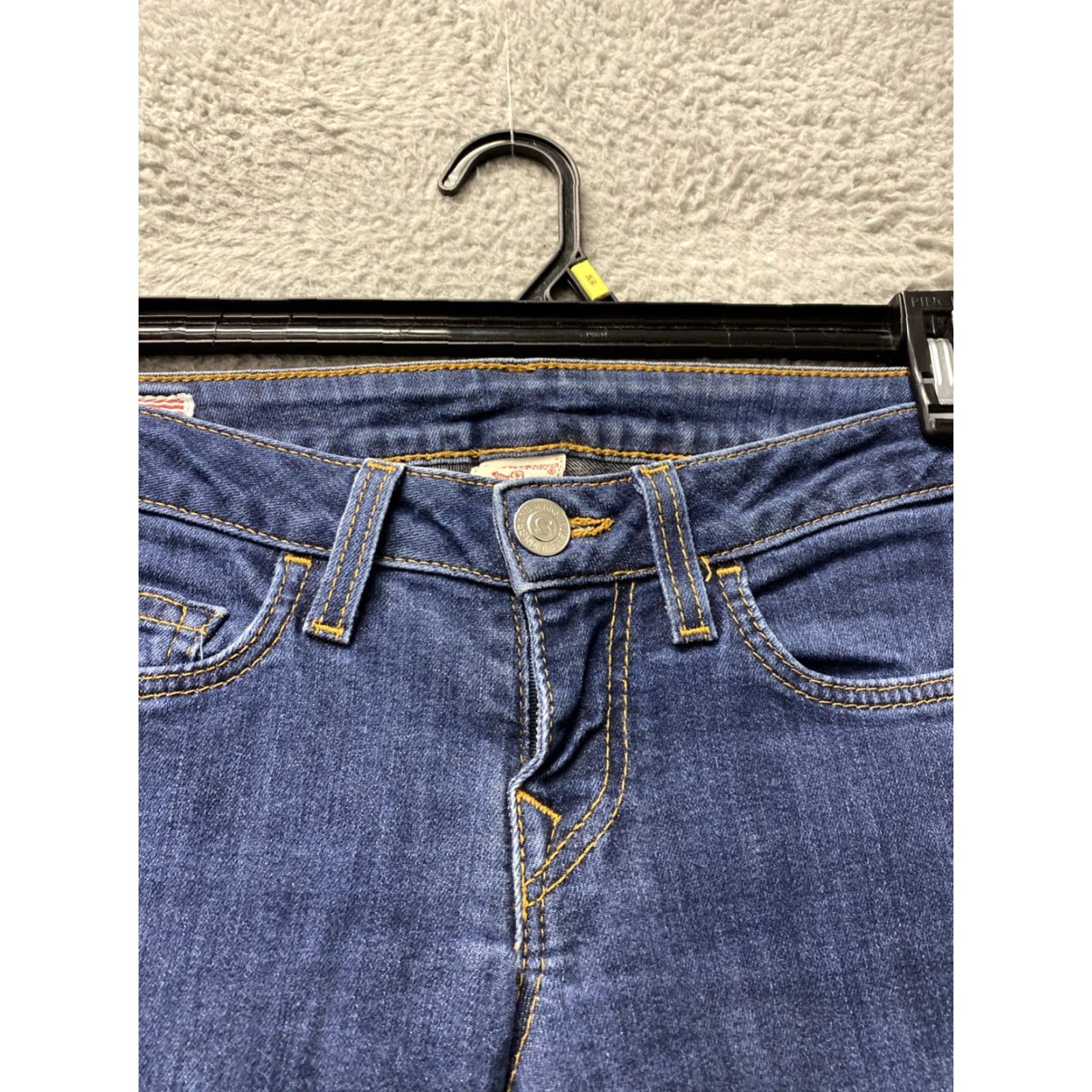 True Religion True Religion Women's Jeans Size 27x34 Blue Slim Size 27" / US 4 / IT 40 - 2 Thumbnail
