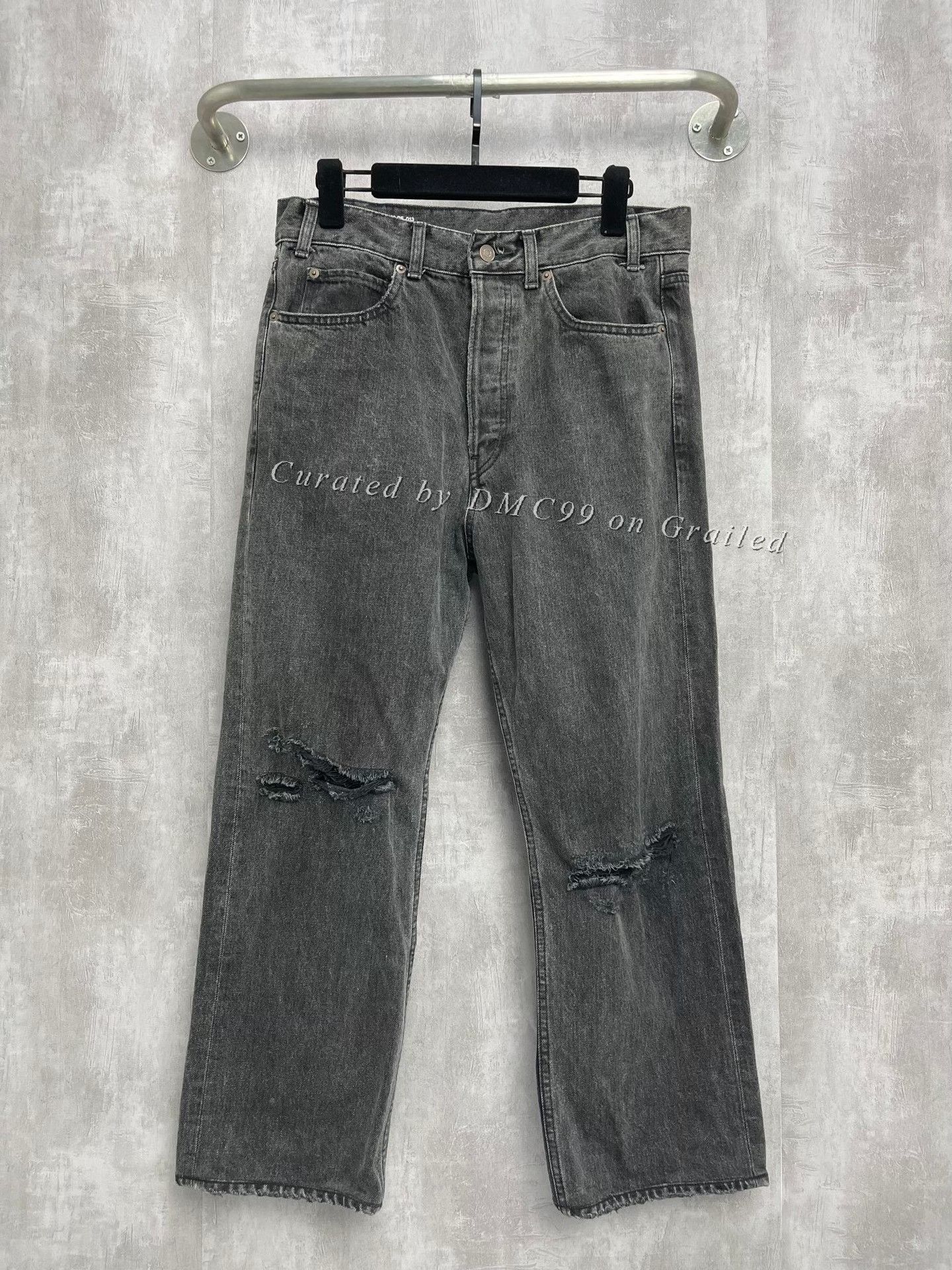 Celine Celine Distressed Washed Jeans Size US 30 / EU 46 - 1 Thumbnail