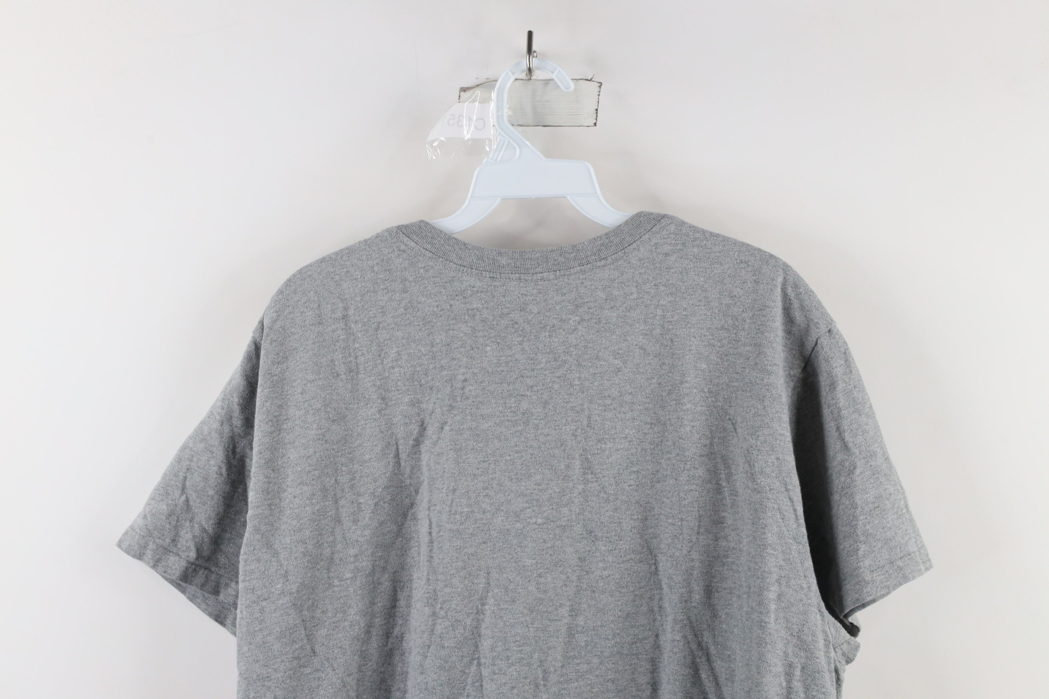 Vintage Vintage 90s Streetwear Short Sleeve Shirt Heather Cotton Size US XL / EU 56 / 4 - 6 Thumbnail