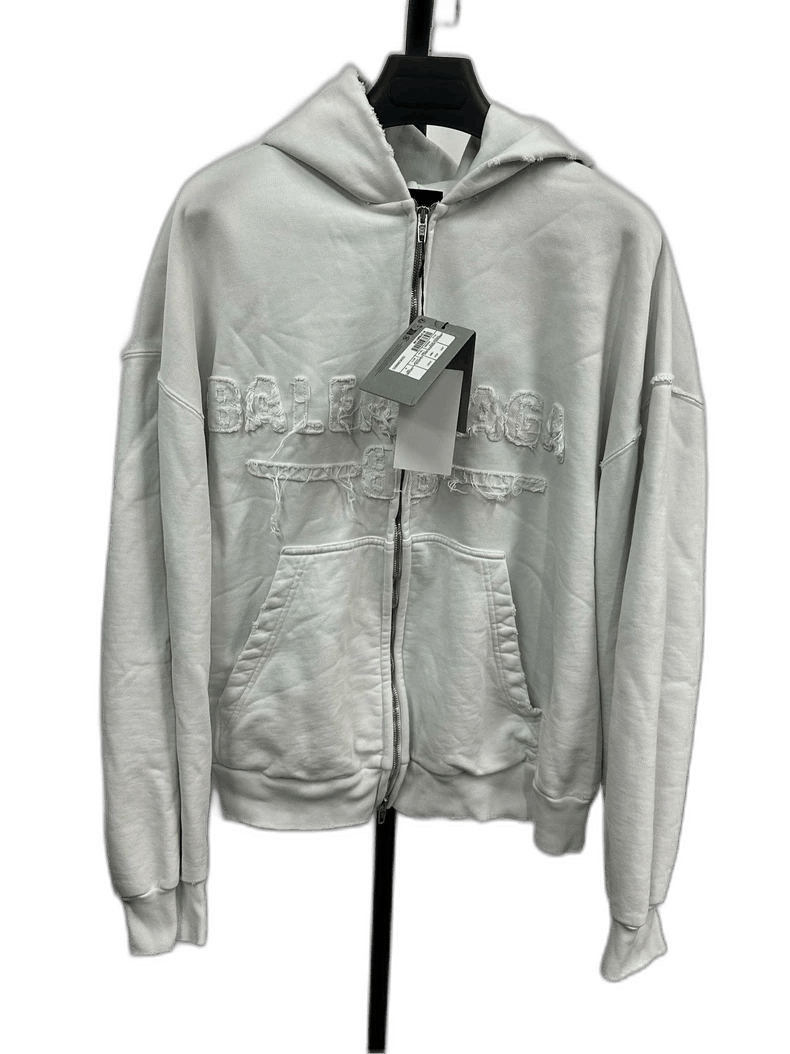 Balenciaga Balenciaga Zipper Hoodie with Hooded Design Size US S / EU 44-46 / 1 - 1 Thumbnail