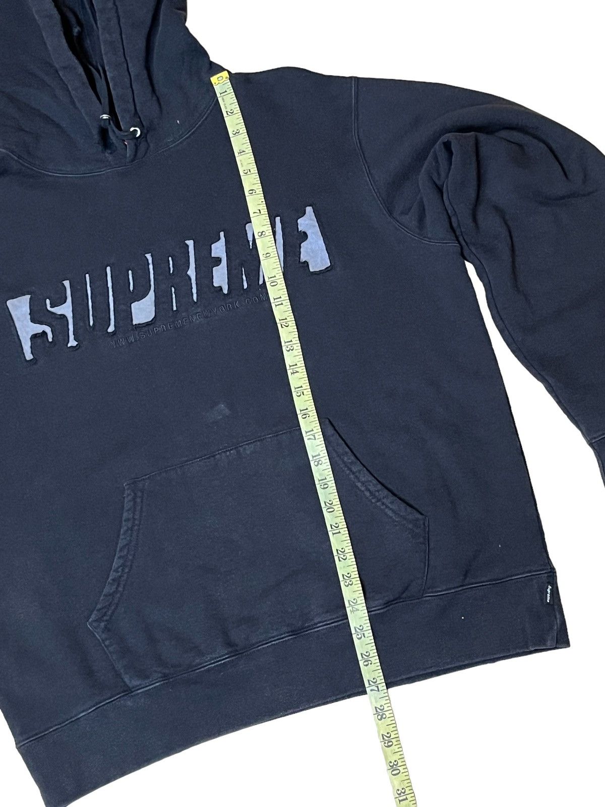 Supreme OG SUPREME REFLECTIVE CUTOUT HOODED SWEATS Size US M / EU 48-50 / 2 - 10 Thumbnail