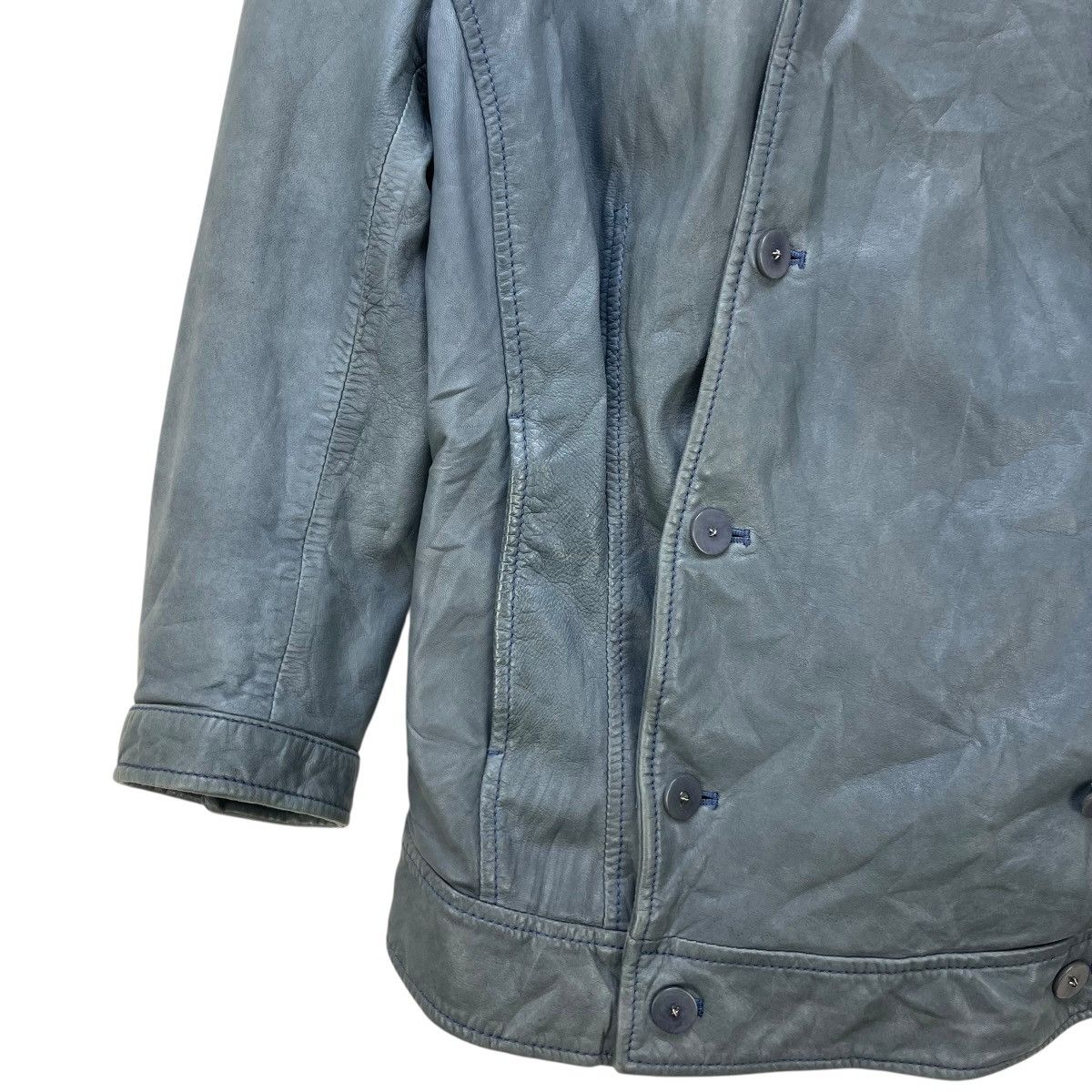 Leather Brodgen Lamb Leather Jacket Size S / US 4 / IT 40 - 4 Thumbnail