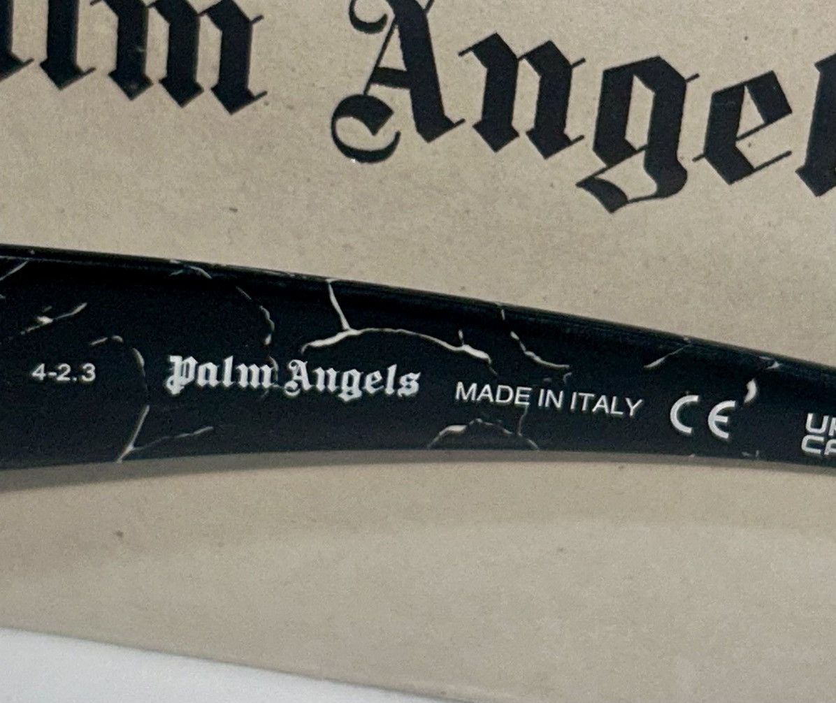 Palm Angels Palm Angels Adin (Peri037 1322) Sunglasses “Black Marble” Size ONE SIZE - 8 Thumbnail