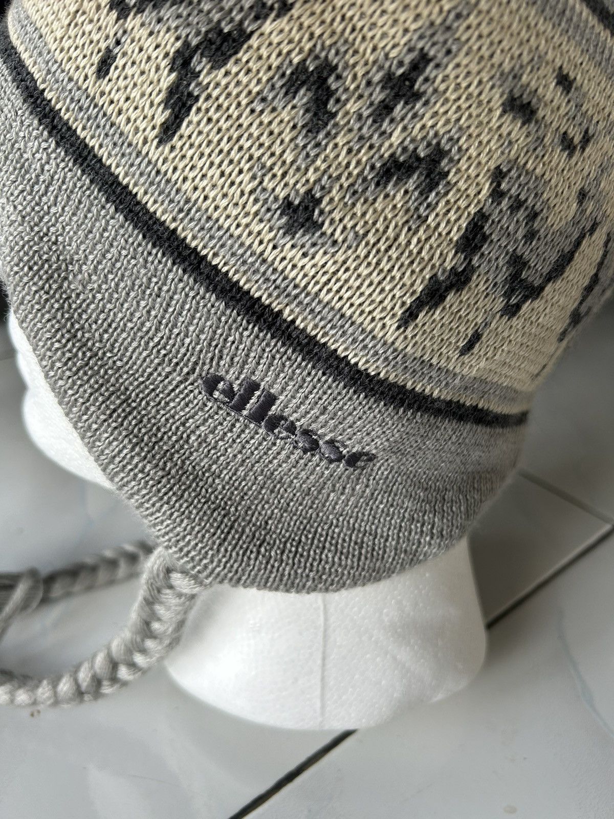 Japanese Brand × Vintage Vintage Ellesse Earflap Rare Design Beanie Hats Made Japan Size ONE SIZE - 5 Thumbnail