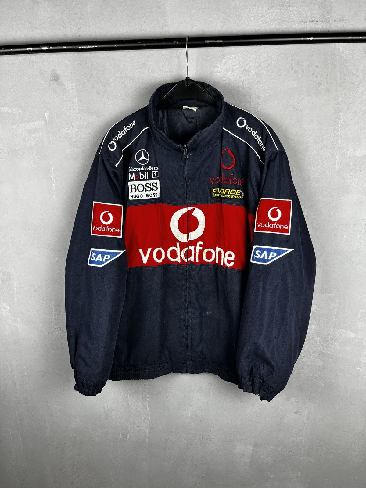 Mercedes-Benz × Vintage Vintage Mercedes McLaren Racing Jacket Bomber Hype Y2K Size US M / EU 48-50 / 2 - 4 Thumbnail