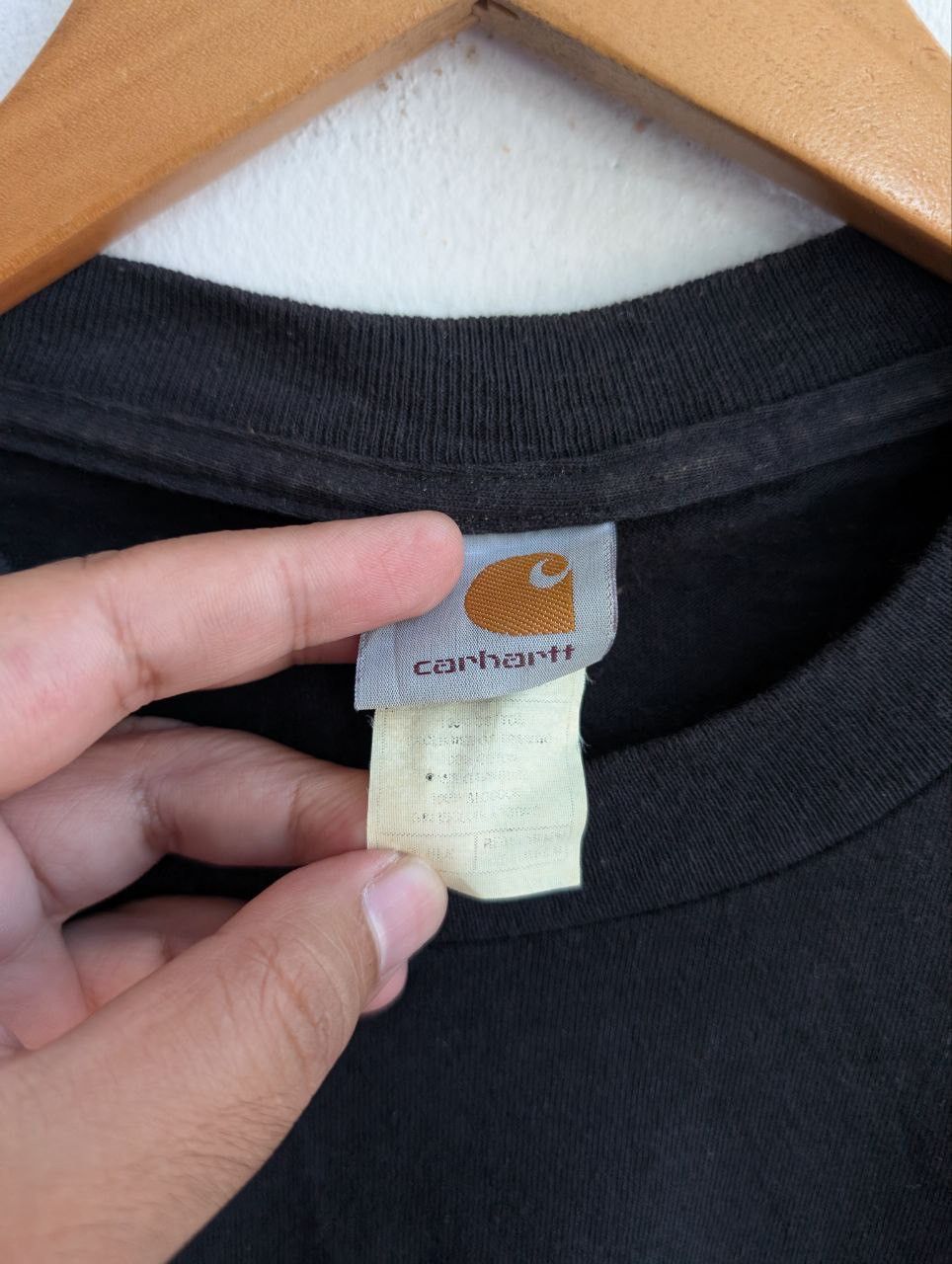 Carhartt vintage CARHATT pocket tee embroidered logo long sleeve Size US L / EU 52-54 / 3 - 4 Thumbnail