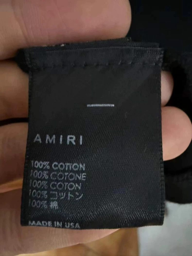 Amiri Amiri Printed Broken Logo Design Short Sleeve Size XS / US 0-2 / IT 36-38 - 4 Thumbnail
