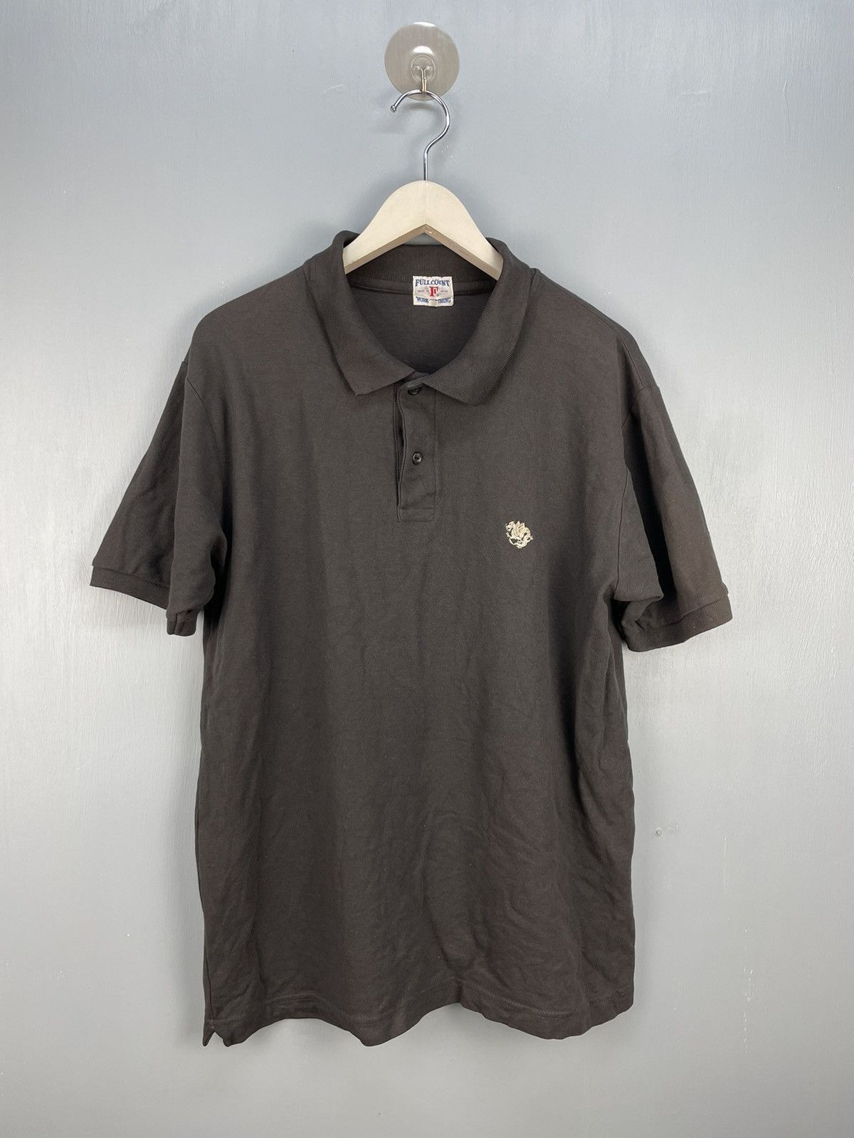 Full Count & Co. × Japanese Brand Full Count work clothing polo shirt Size US L / EU 52-54 / 3 - 1 Thumbnail